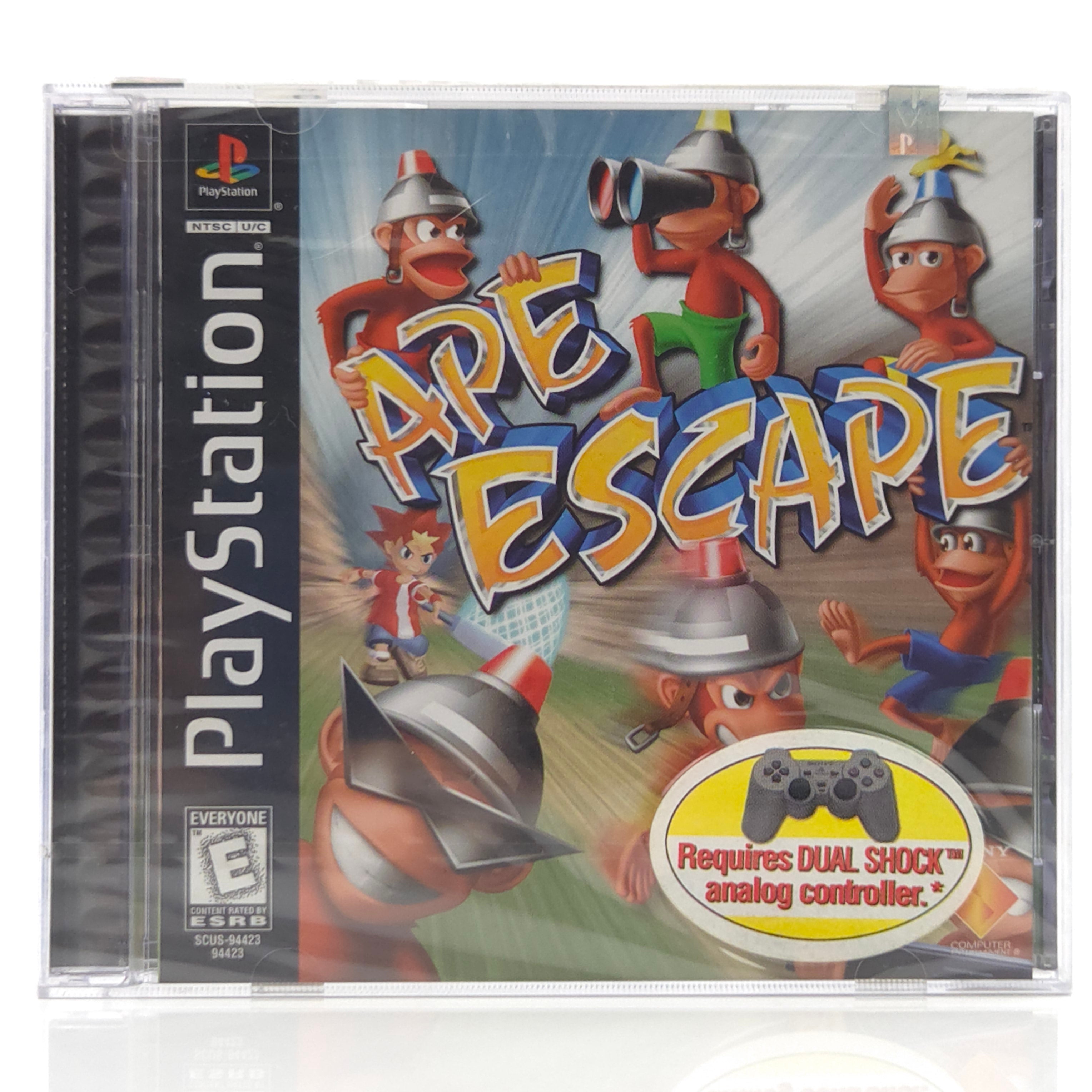 Playstation 1 Spiel – Ape Escape NTSC-USA Neu Sealed
