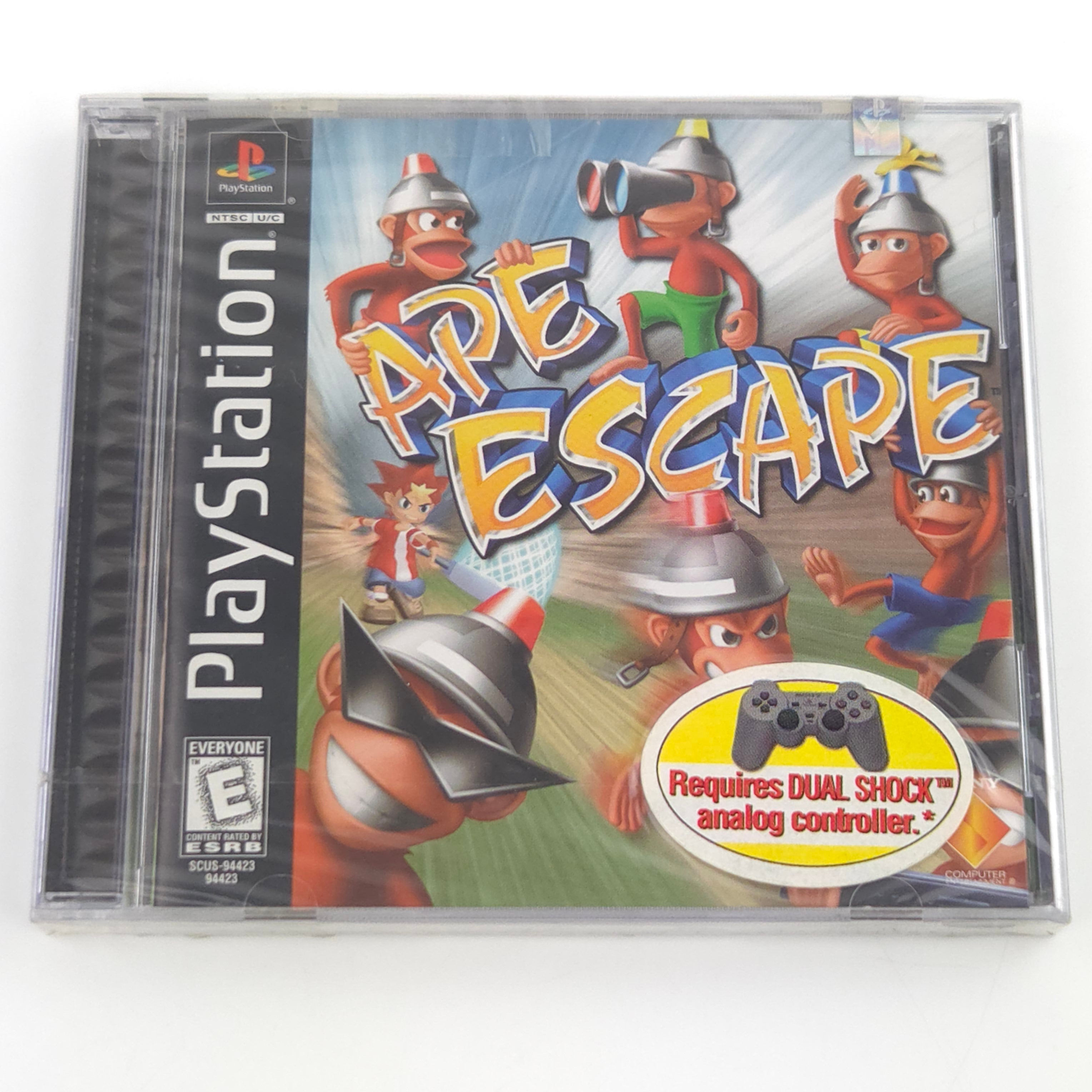 Playstation 1 Spiel – Ape Escape NTSC-USA Neu Sealed