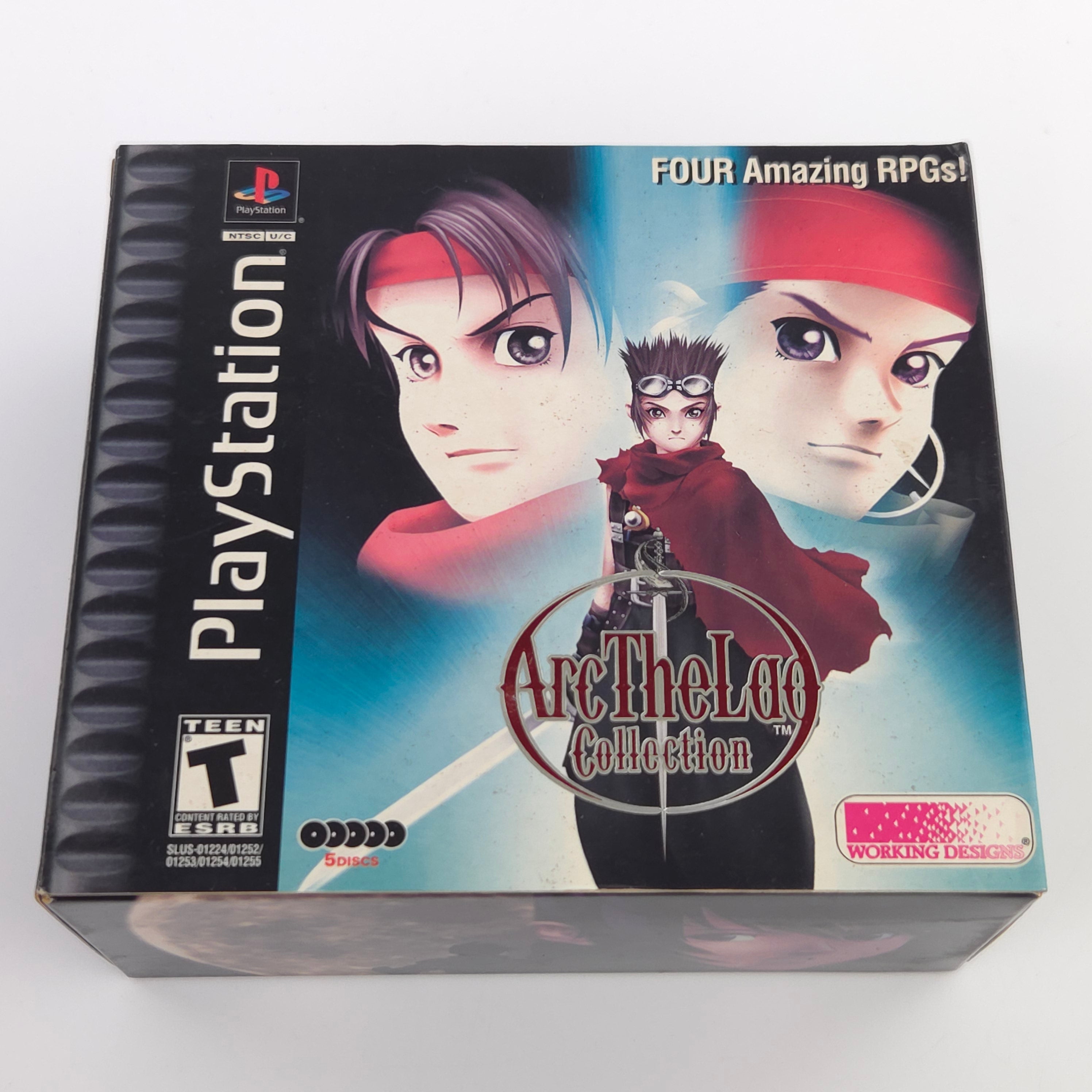 Playstation 1 Spiel – Arc The Lad Collection (OVP NTSC)