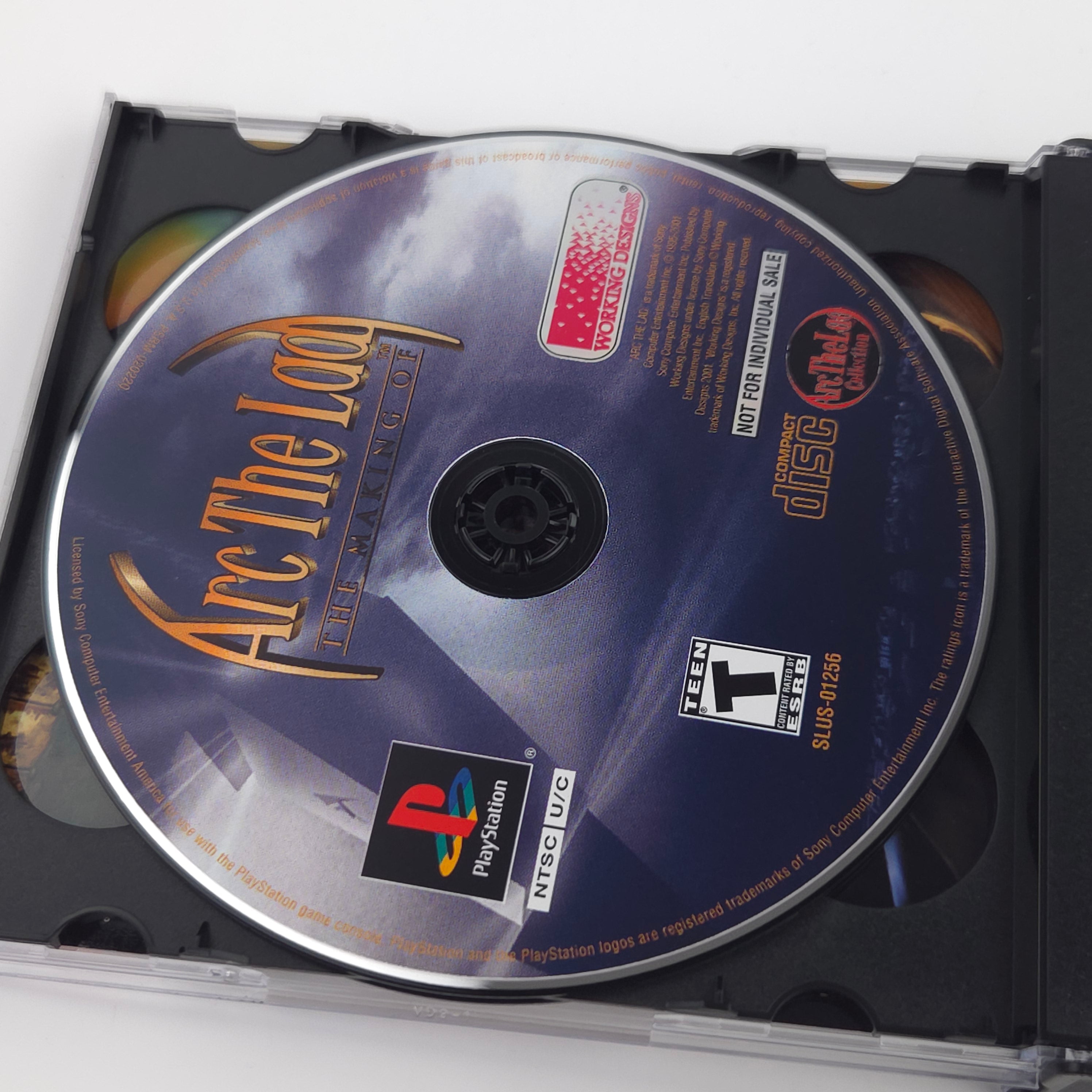 Playstation 1 Spiel – Arc The Lad Collection (OVP NTSC)