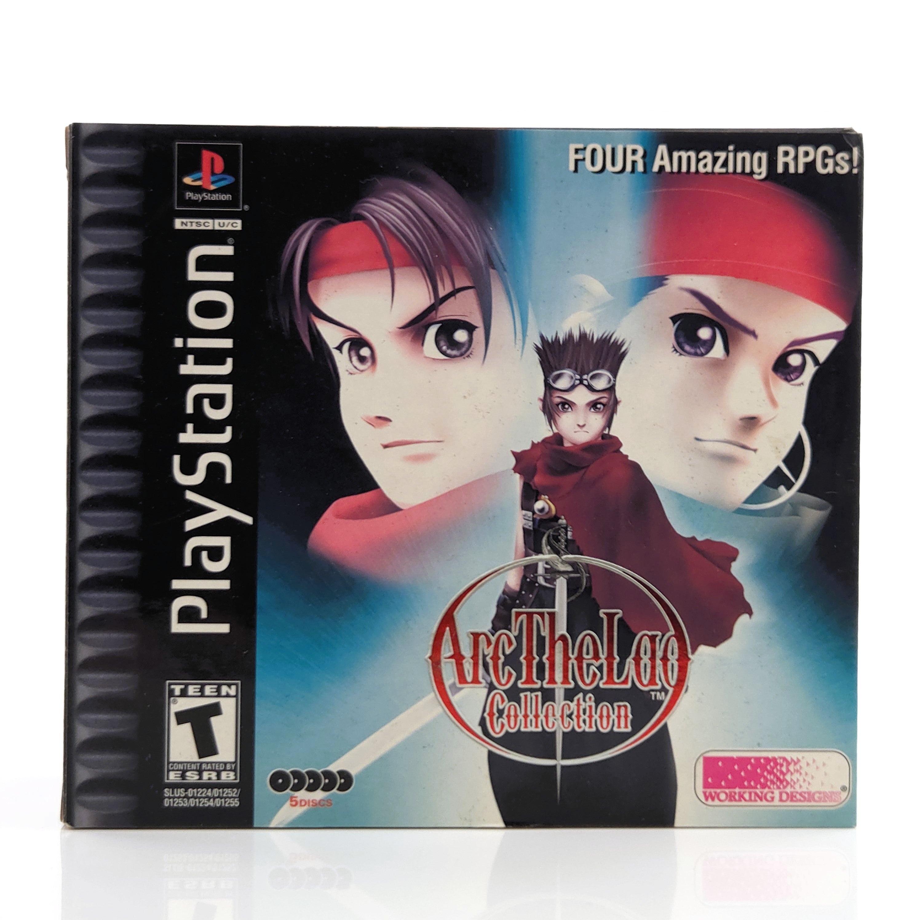 Playstation 1 Spiel – Arc The Lad Collection (OVP NTSC)