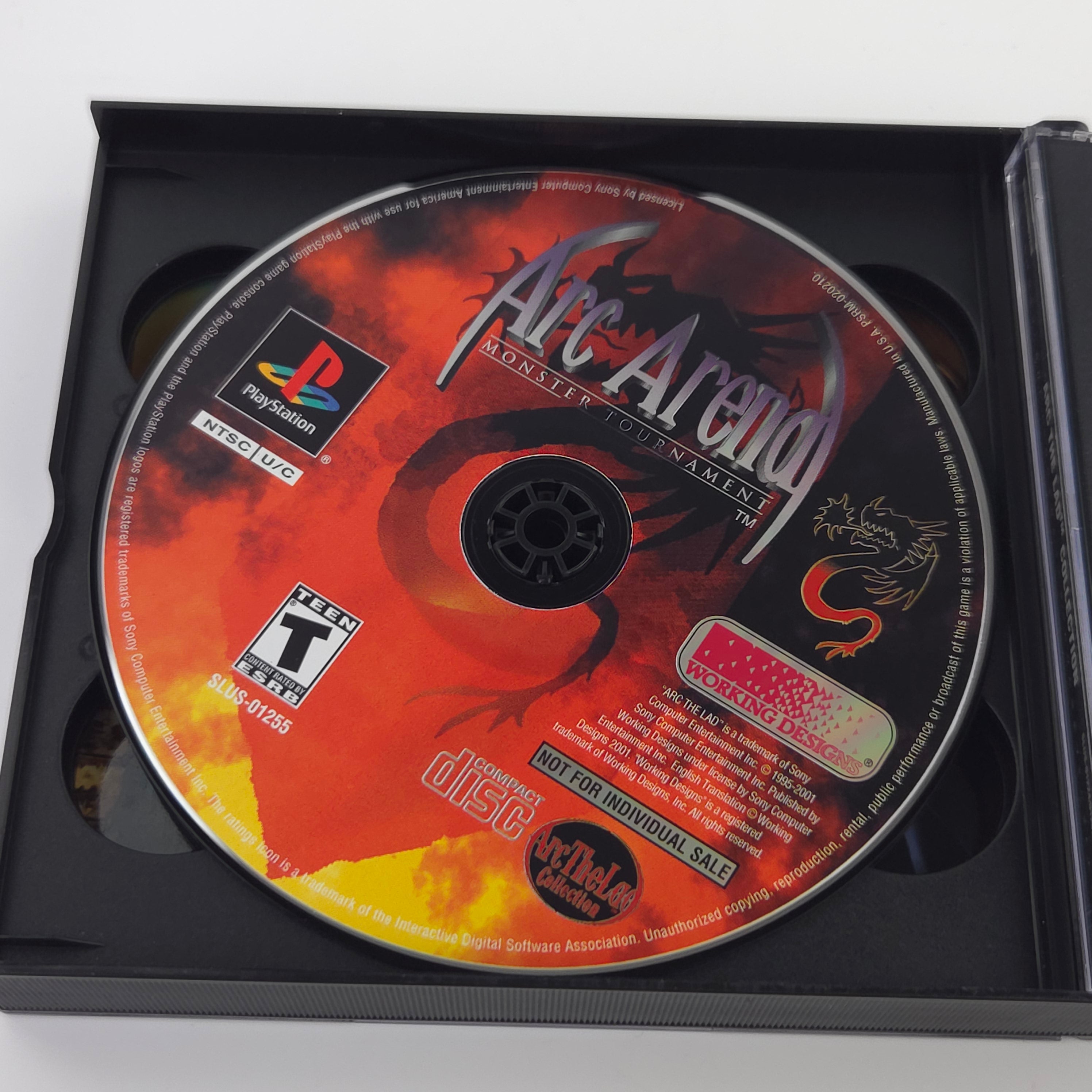 Playstation 1 Spiel – Arc The Lad Collection (OVP NTSC)
