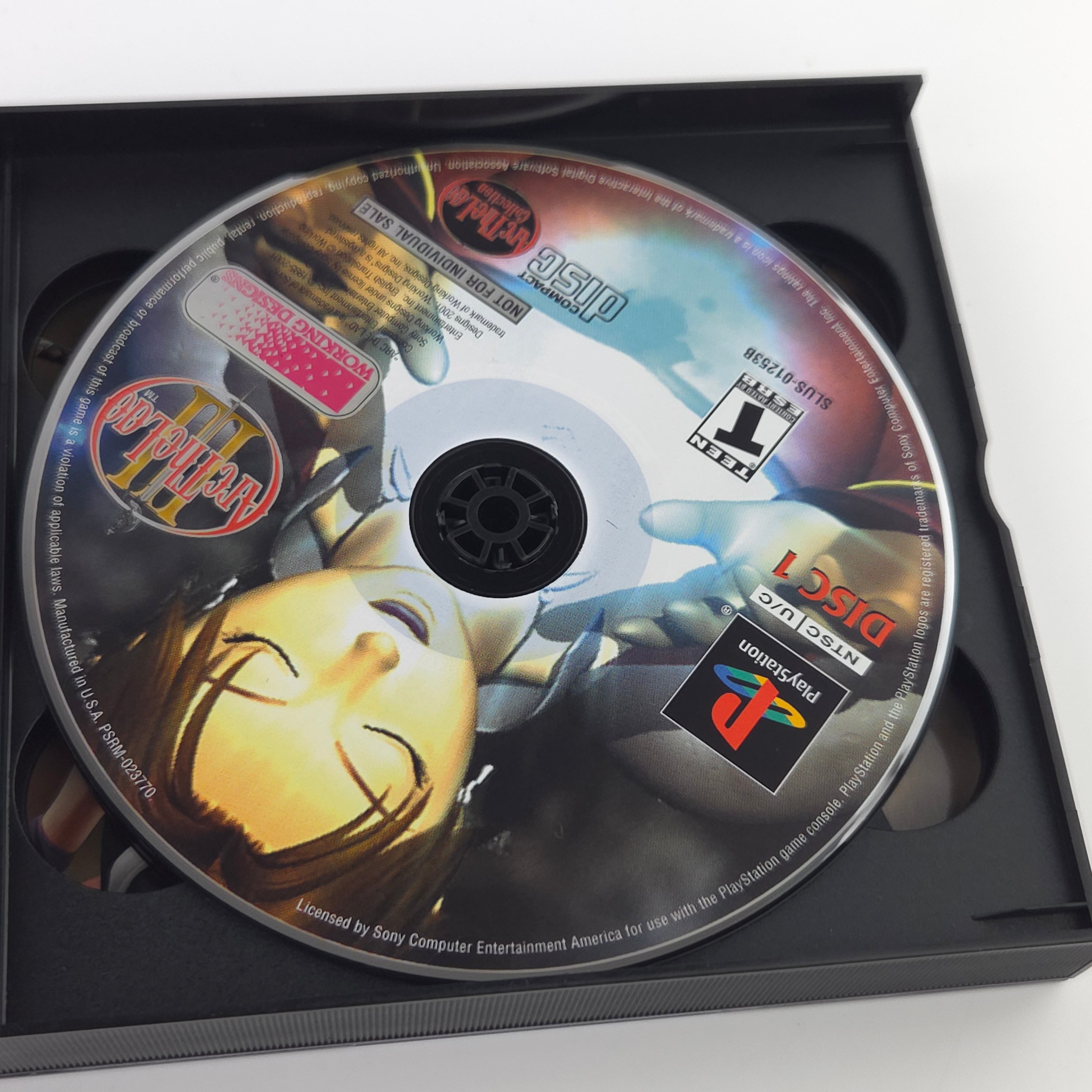 Playstation 1 Spiel – Arc The Lad Collection (OVP NTSC)