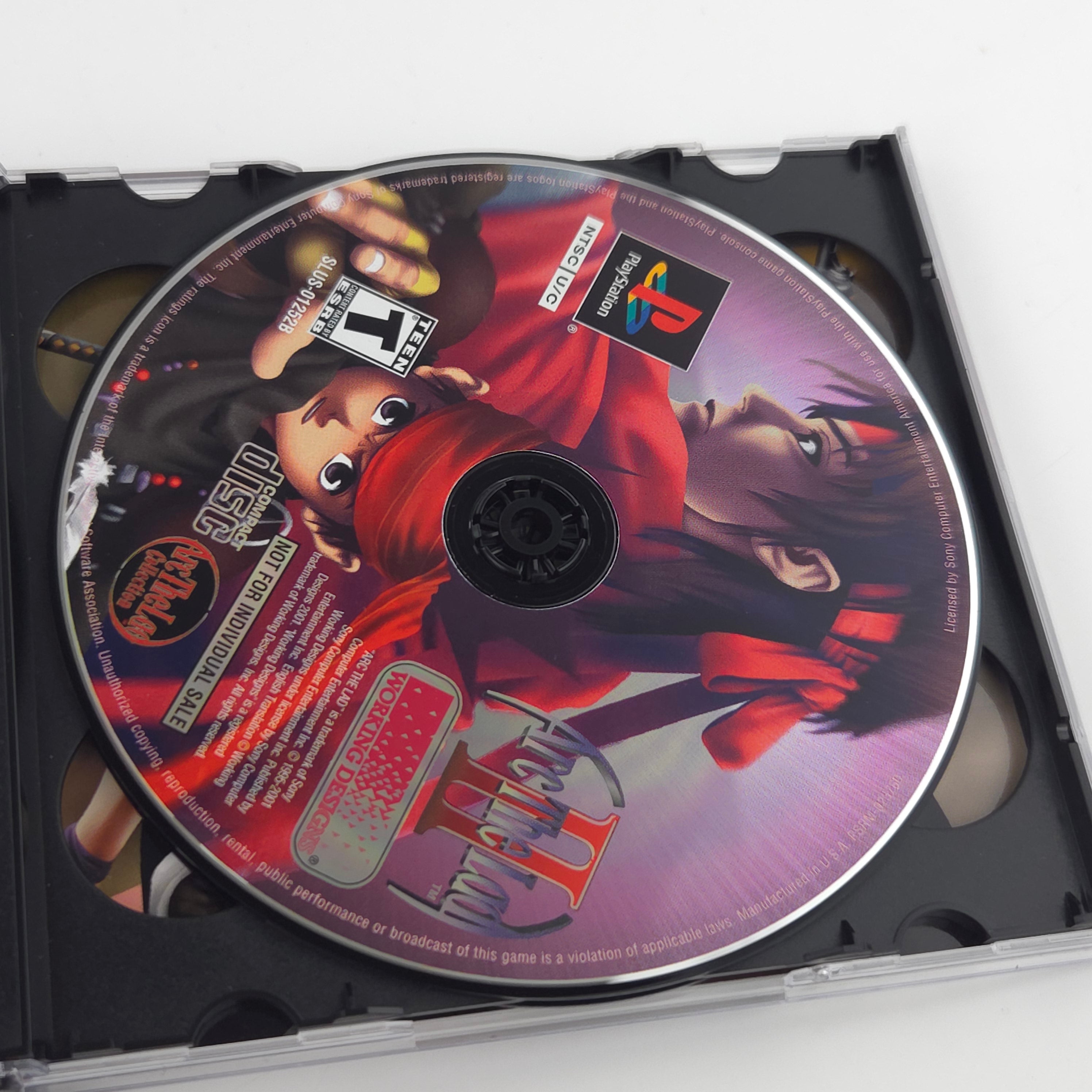 Playstation 1 Spiel – Arc The Lad Collection (OVP NTSC)