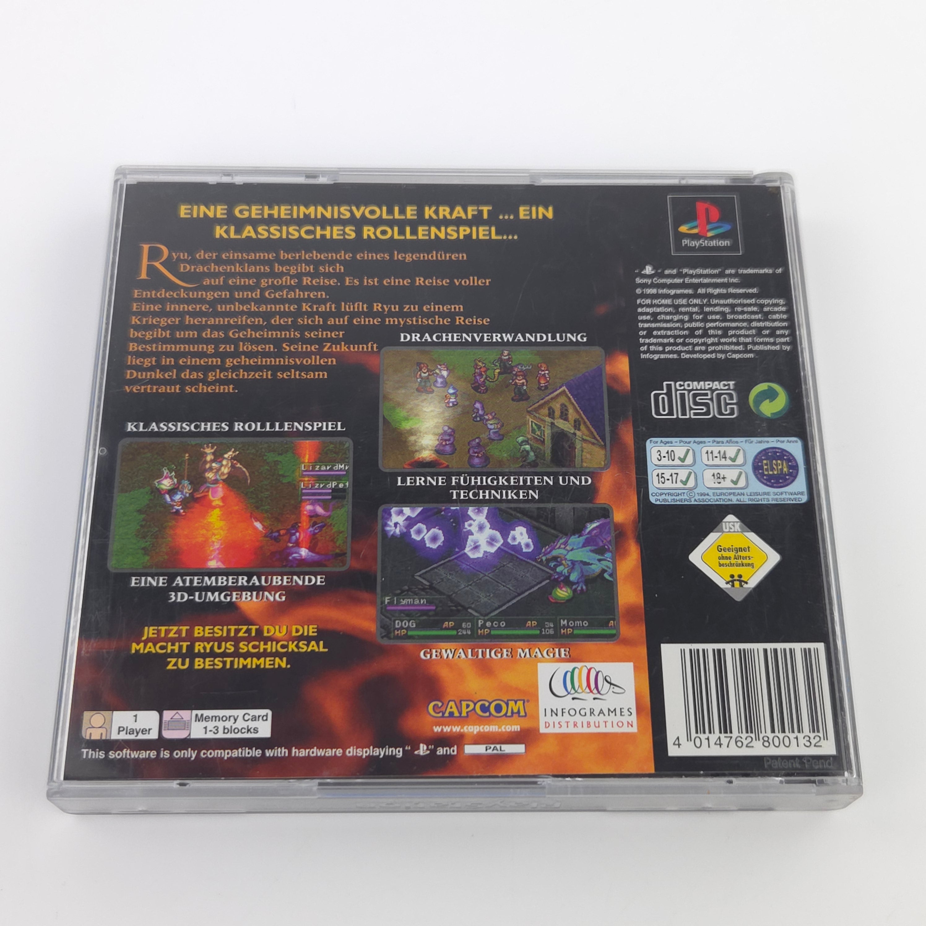 Playstation 1 Spiel – Breath of Fire III OVP PAL