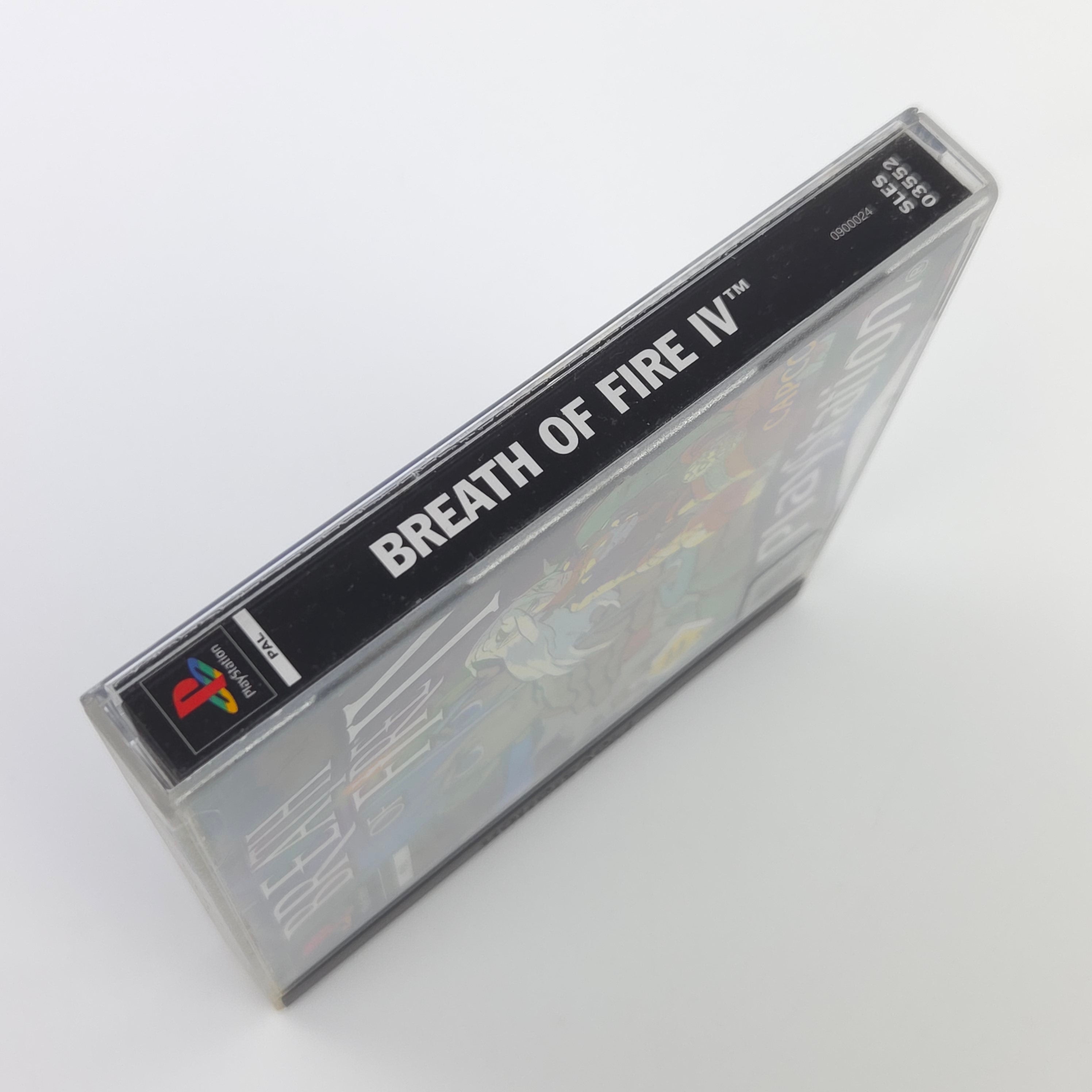 Playstation 1 Spiel – Breath of Fire IV (PS1 OVP PAL)