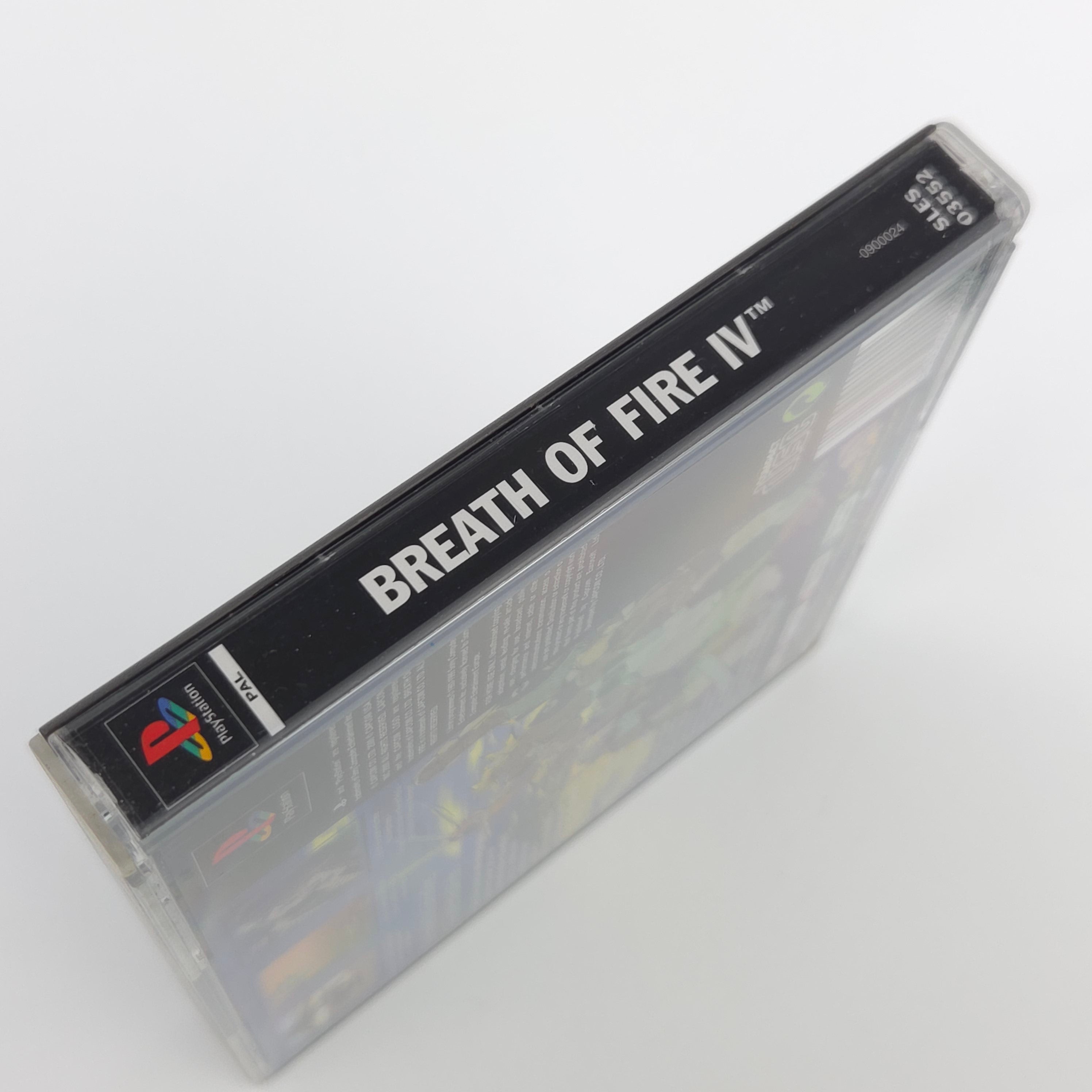 Playstation 1 Spiel – Breath of Fire IV (PS1 OVP PAL)