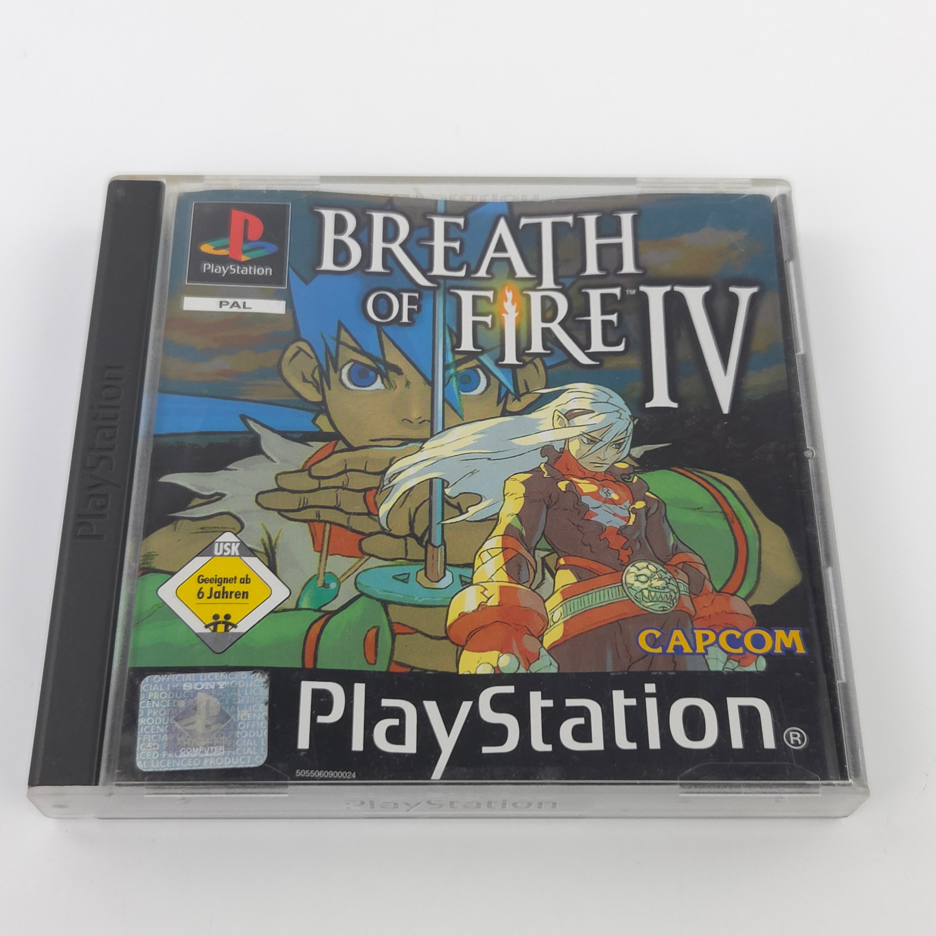 Playstation 1 Spiel – Breath of Fire IV (PS1 OVP PAL)