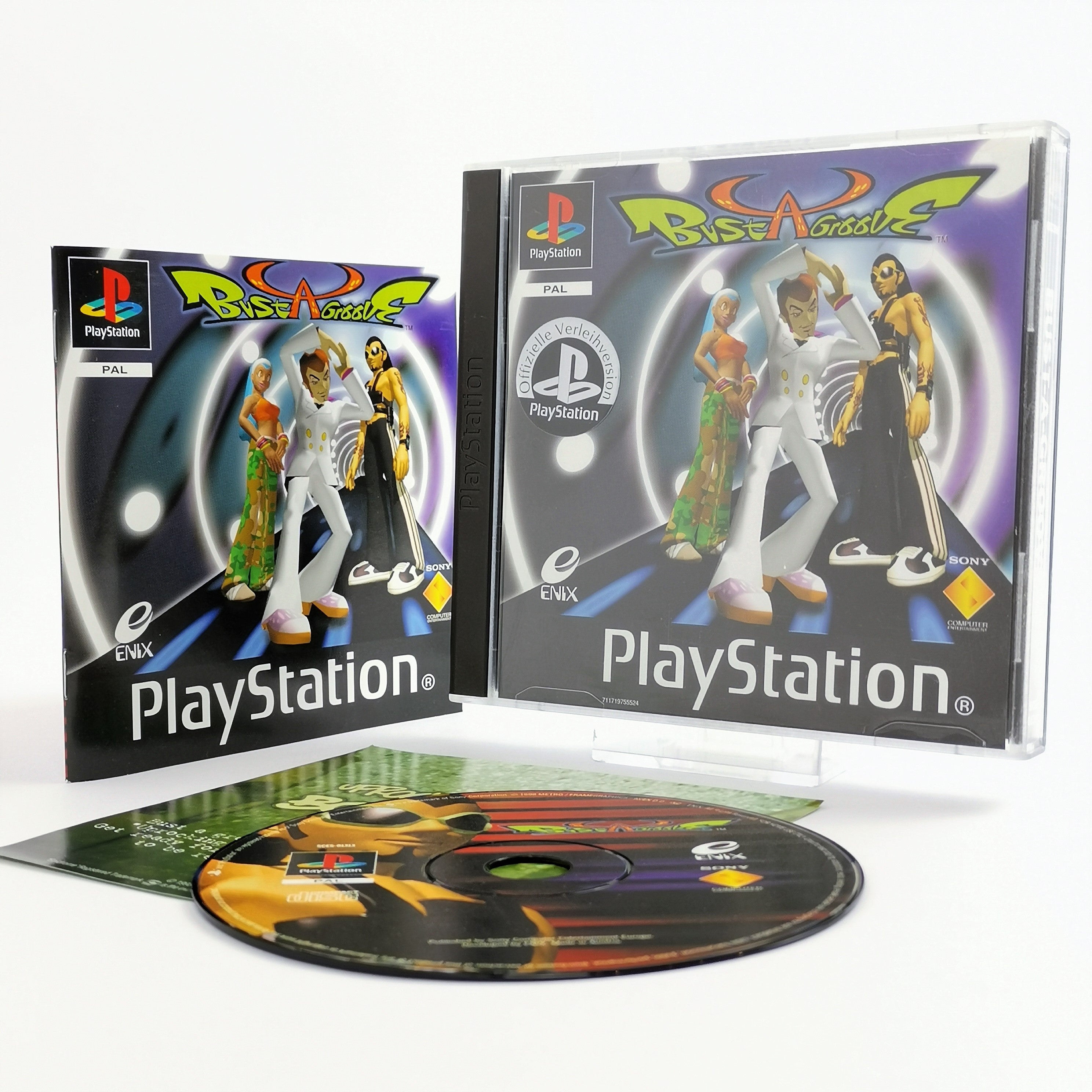 Playstation 1 Spiel – Bust A Groove PS1 OVP PAL