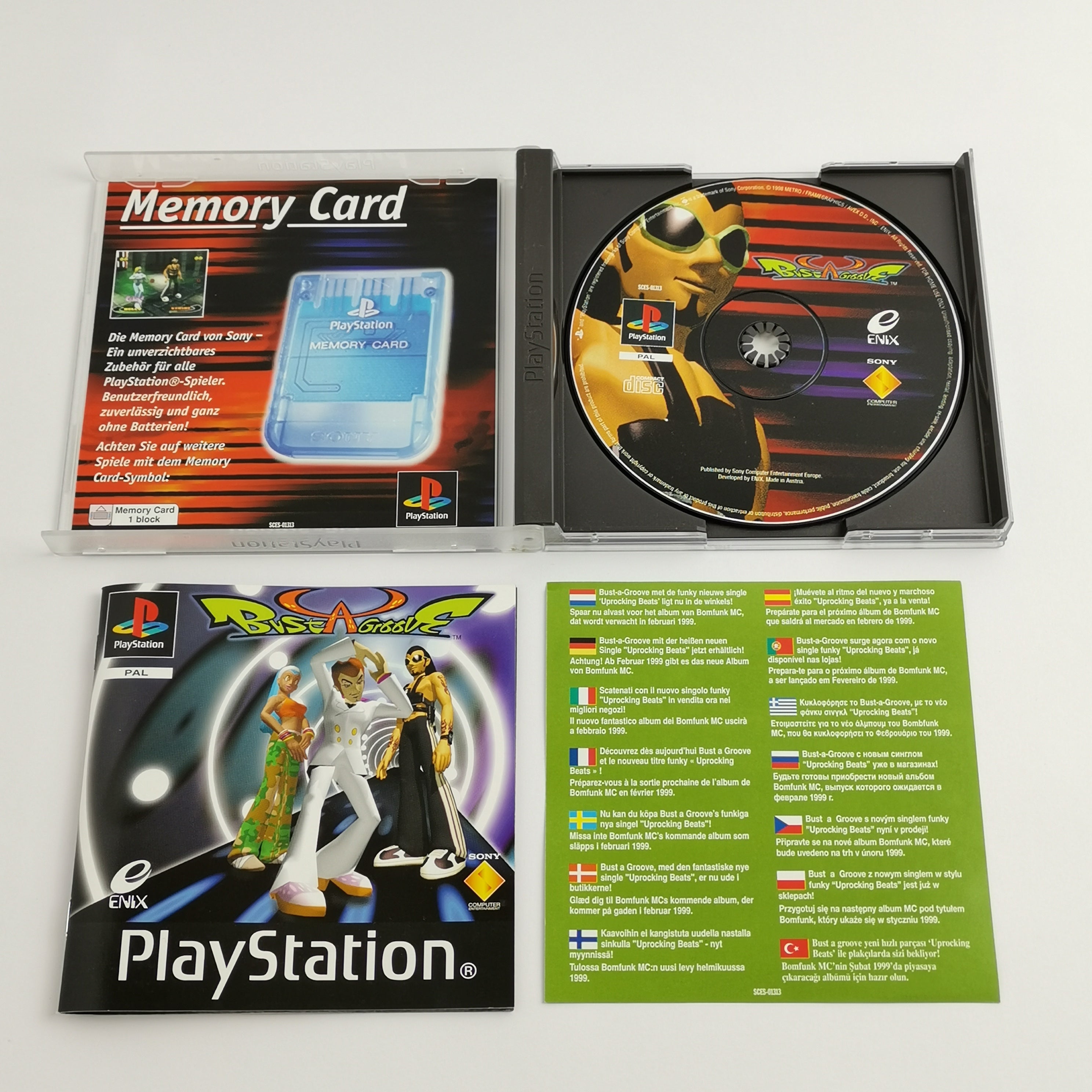 Playstation 1 Spiel – Bust A Groove PS1 OVP PAL