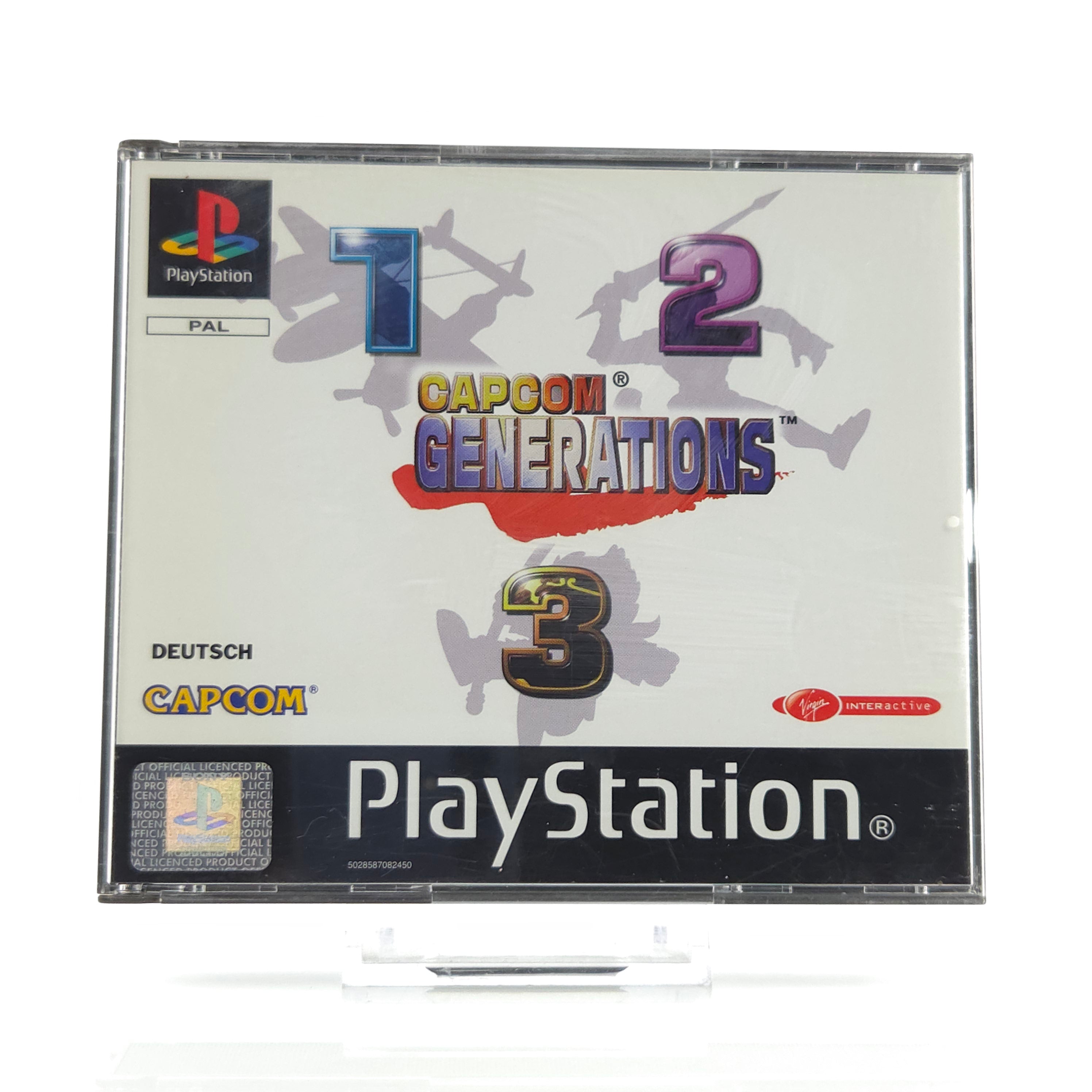 Playstation 1 Spiel – Capcom Generations 1-3 OVP PS1