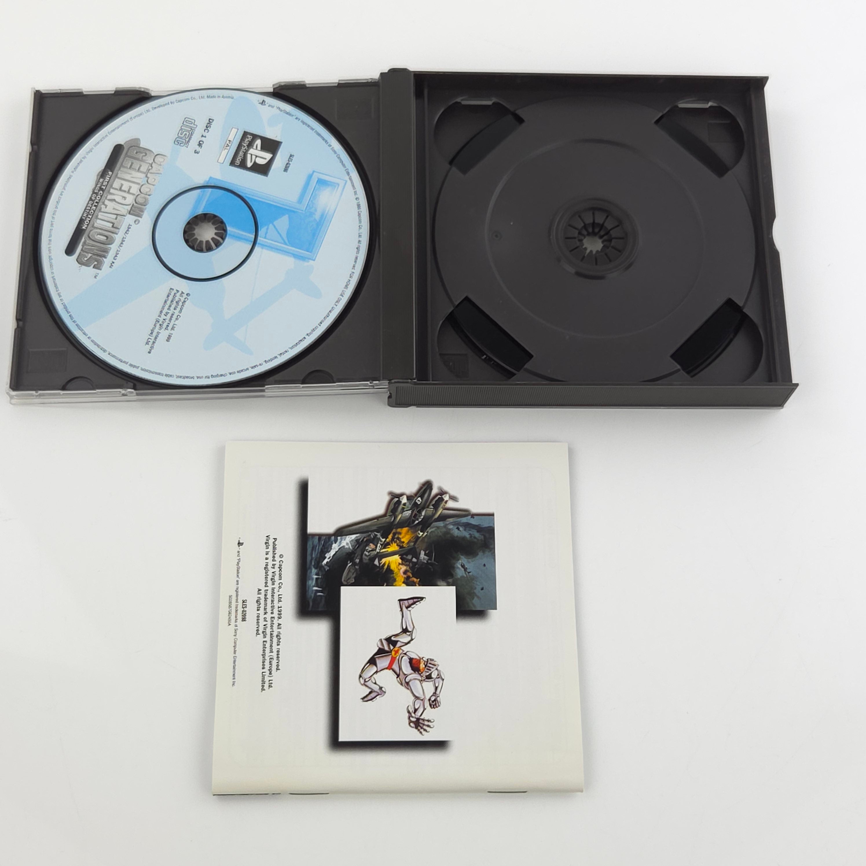 Playstation 1 Spiel – Capcom Generations 1-3 OVP PS1