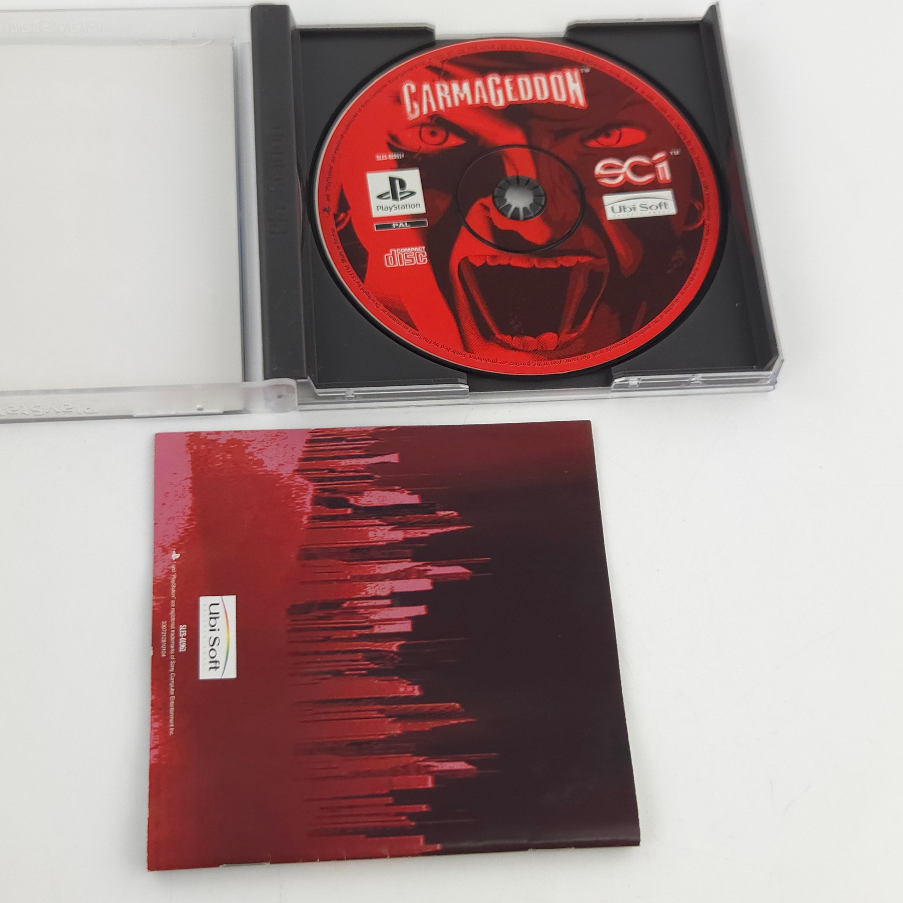 Sony Playstation 1 Spiel – Carmageddon PS1 OVP PAL EUR