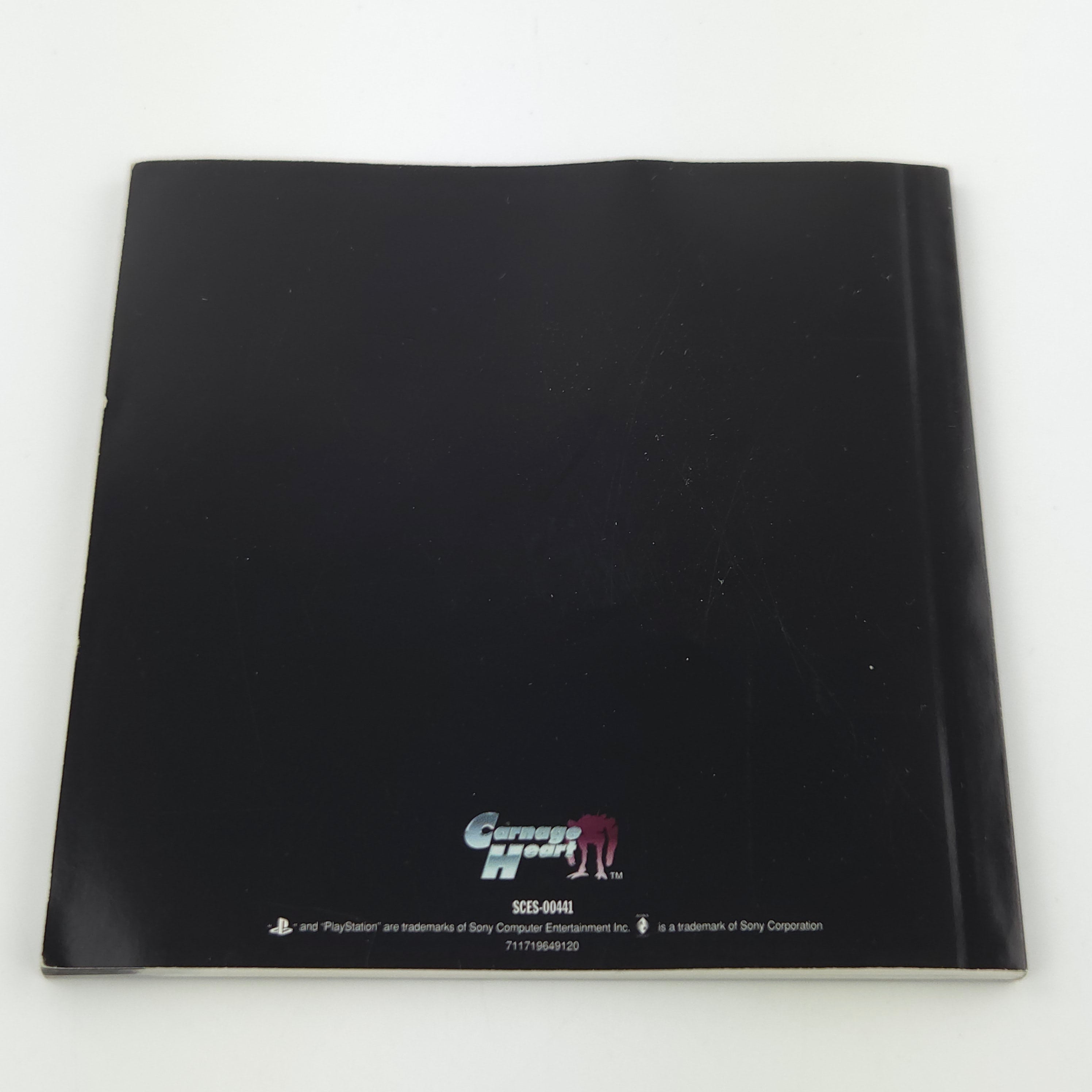 Playstation 1 Spiel – Carnage Heart (minimale Gebrauchsspuren)