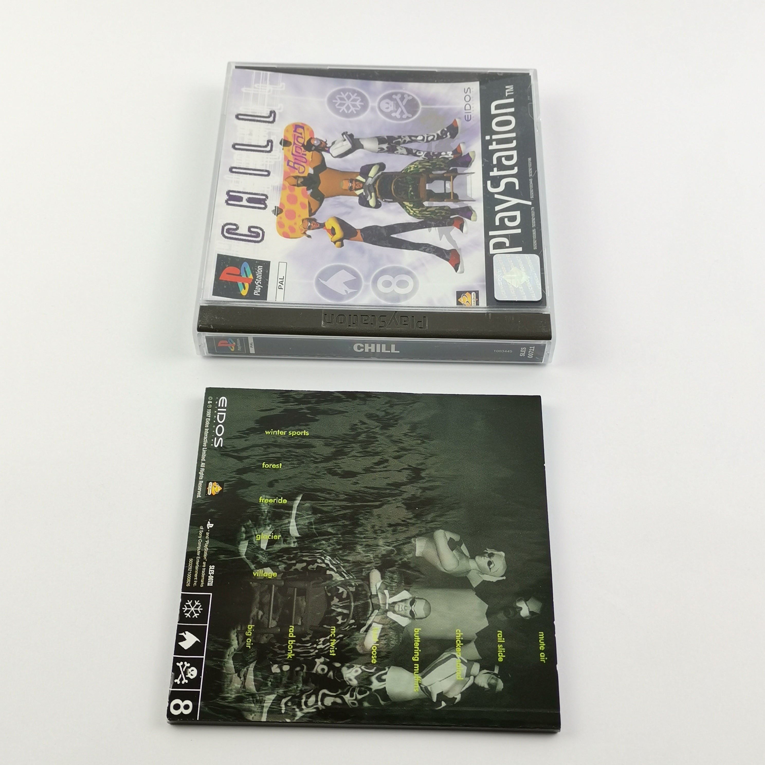 Playstation 1 Spiel – Chill Snowboarding OVP PAL PS1