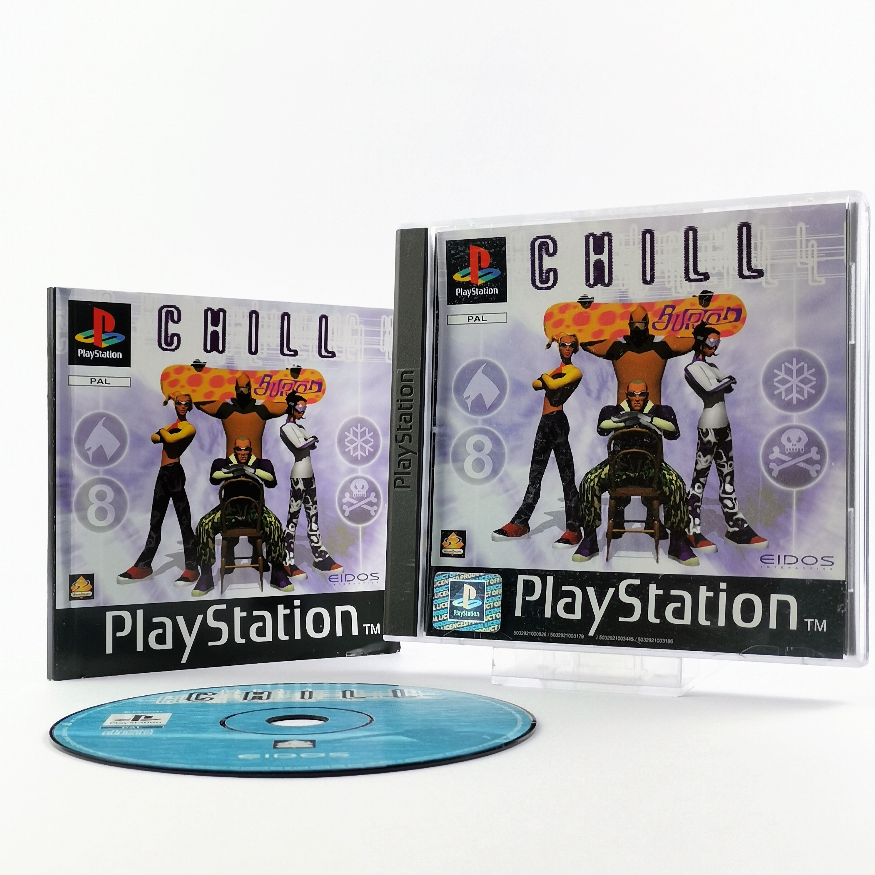 Playstation 1 Spiel – Chill Snowboarding OVP PAL PS1