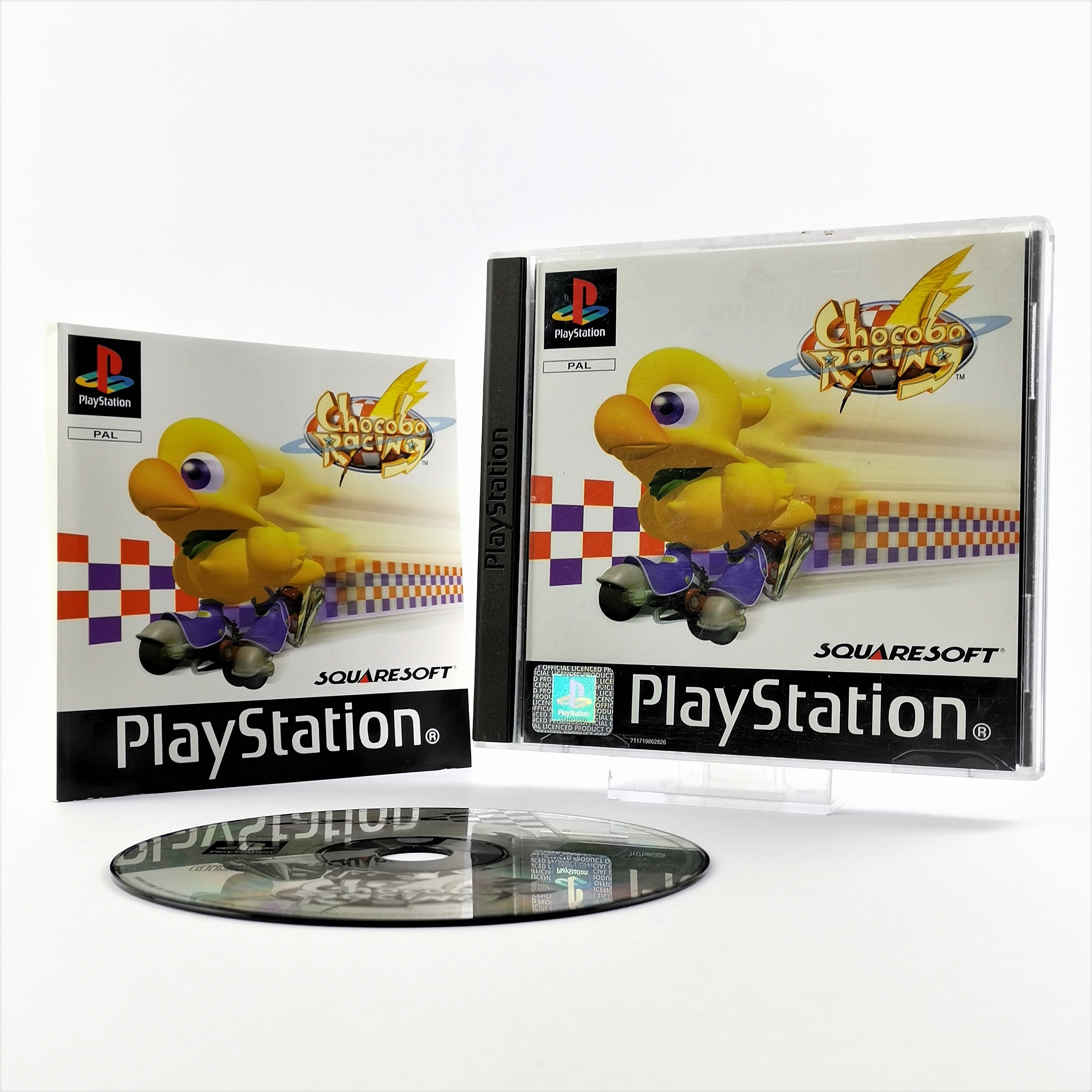 Playstation 1 Spiel – Chocobo Racing OVP PAL PS1