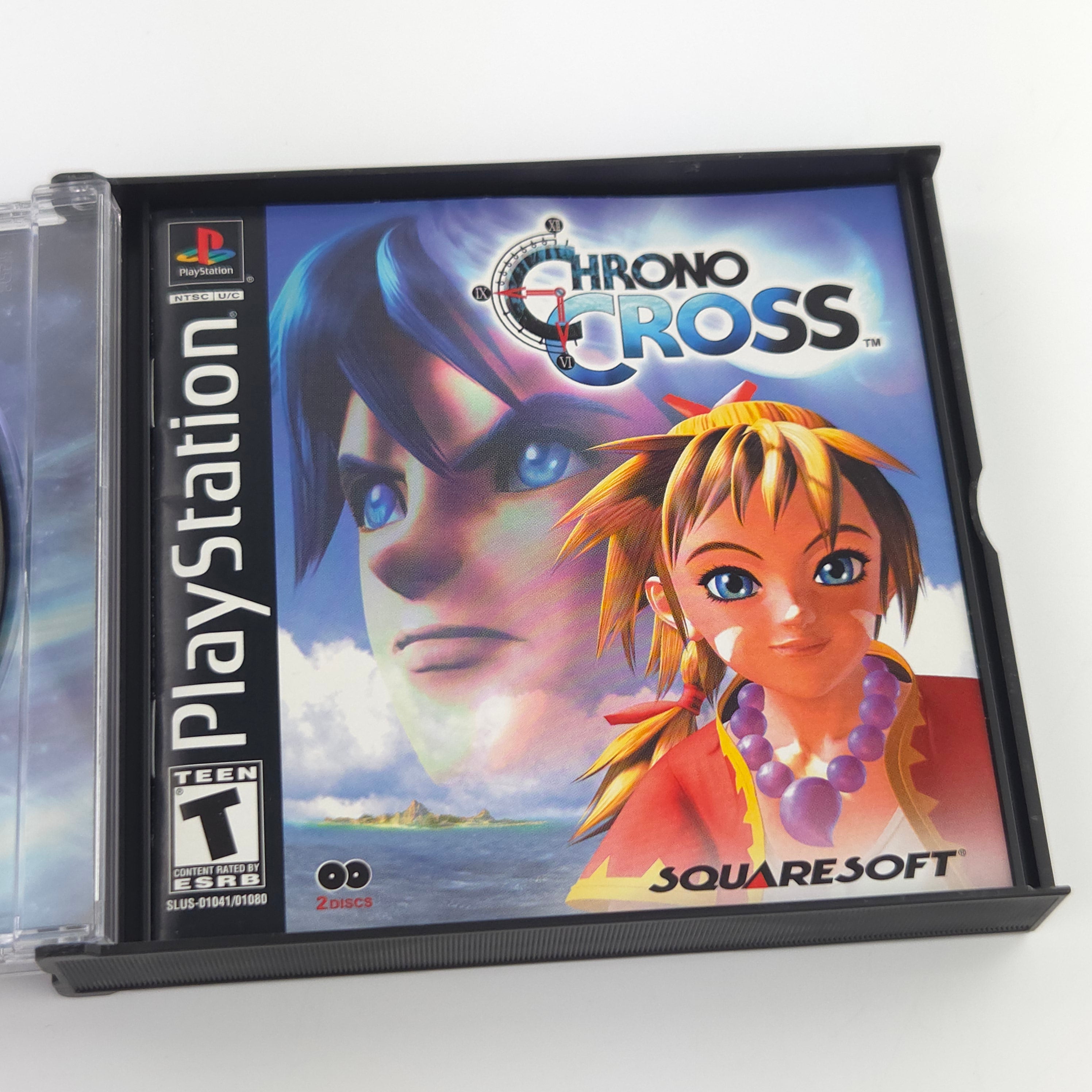 Playstation 1 Spiel – Chrono Cross OVP NTSC USA PS1