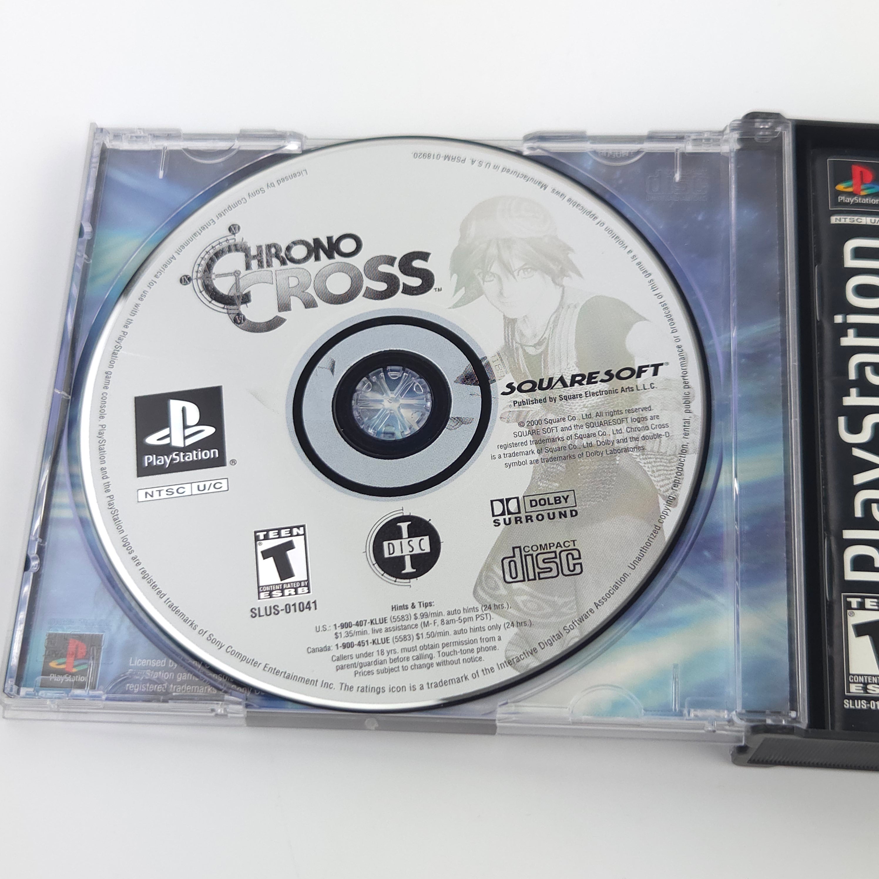 Playstation 1 Spiel – Chrono Cross OVP NTSC USA PS1