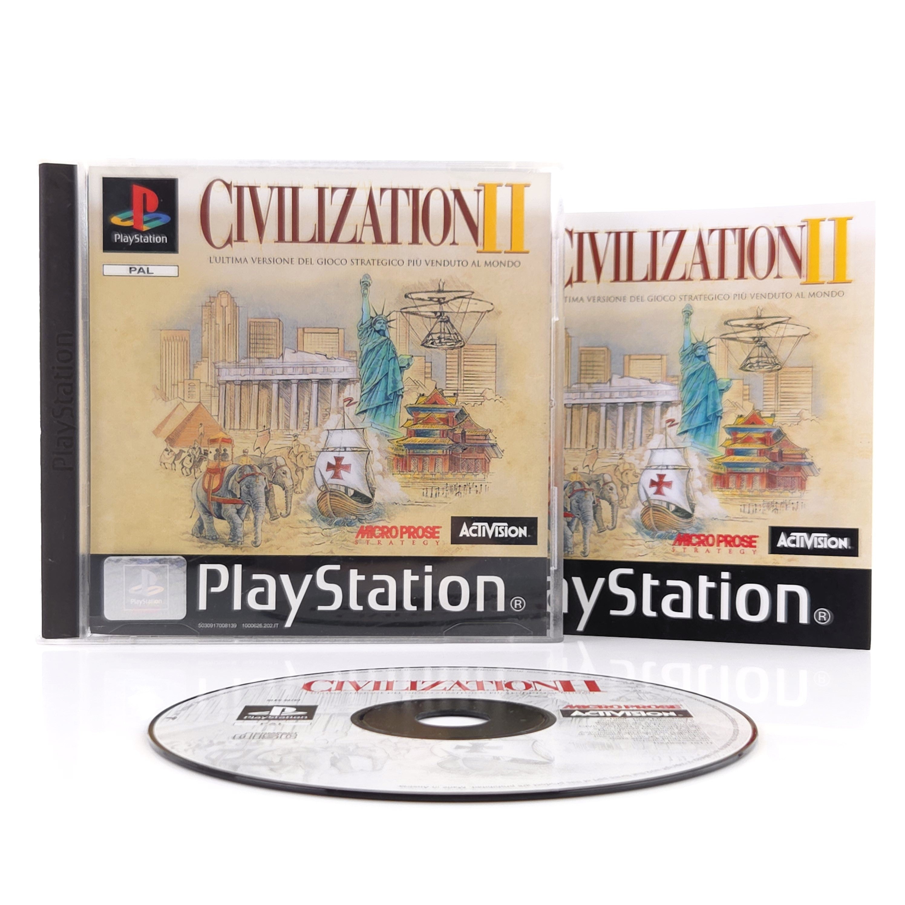 Playstation Spiel Civilization 2 OVP PAL PS1