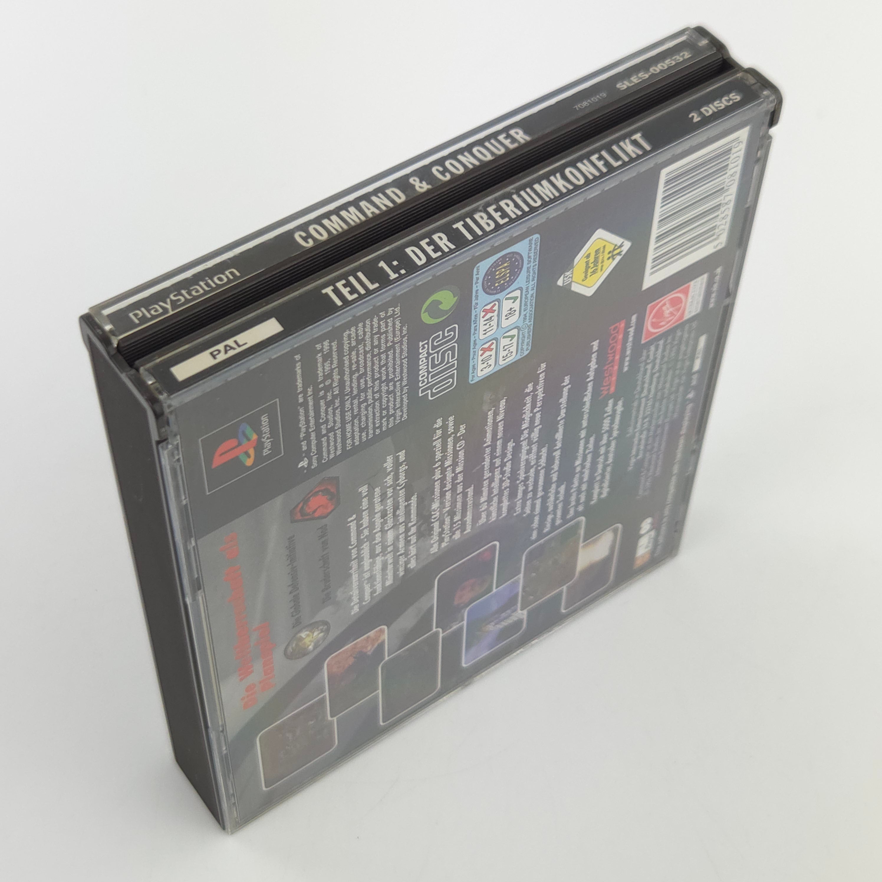 Playstation 1 Spiel Command & Conquer Teil 1 PS1 OVP PAL