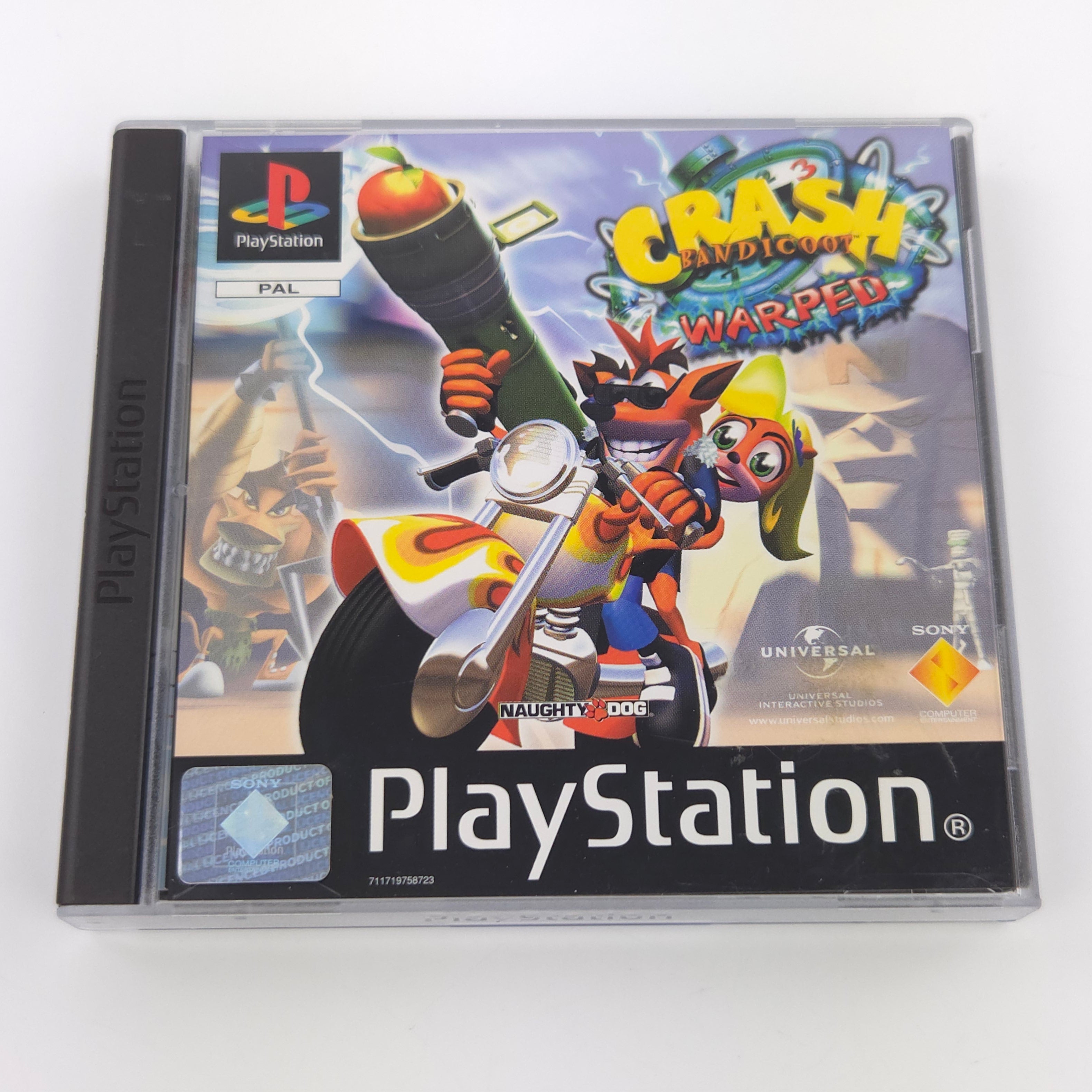 PlayStation 1 Spiel – Crash Bandicoot 3 Warped (OVP)