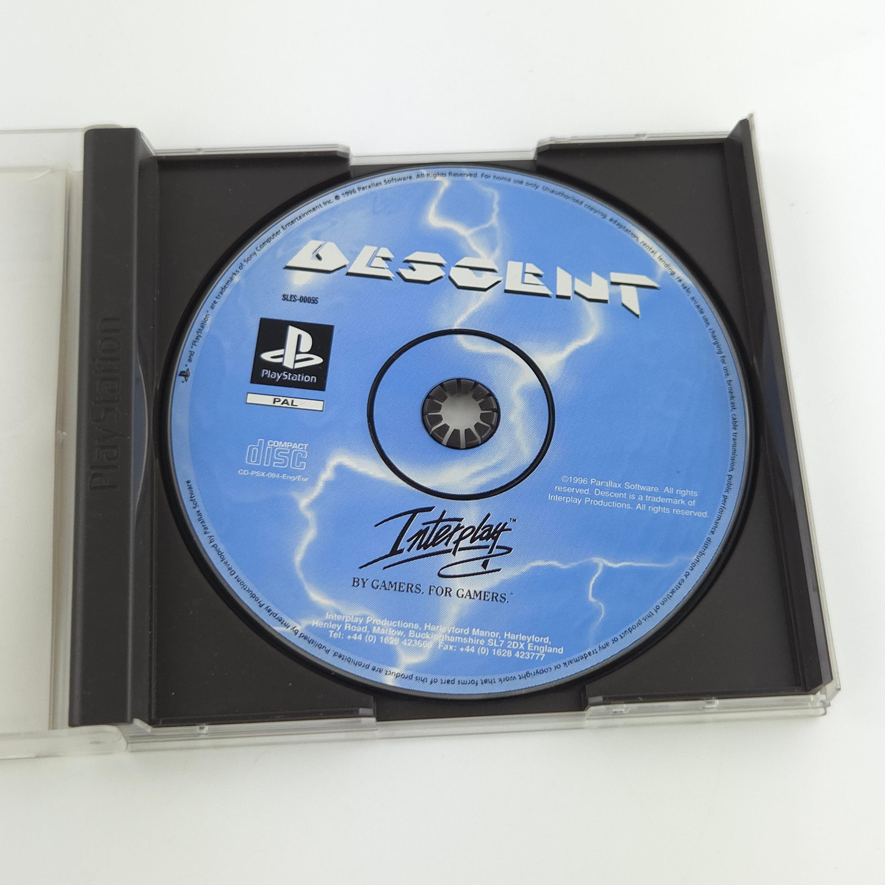 Playstation 1 Spiel – Descent (PS1 PAL OVP)