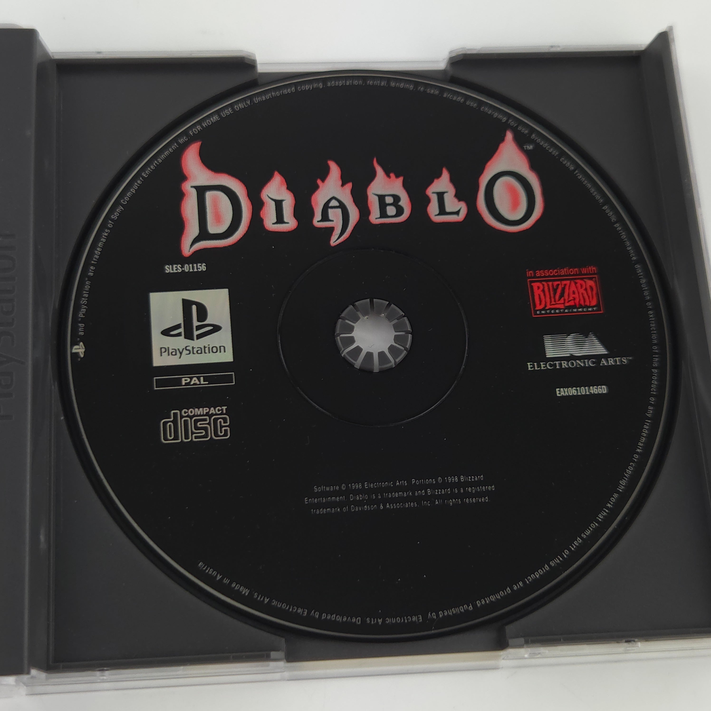 Playstation 1 Spiel Diablo PS1 OVP PAL DE Electronic Arts