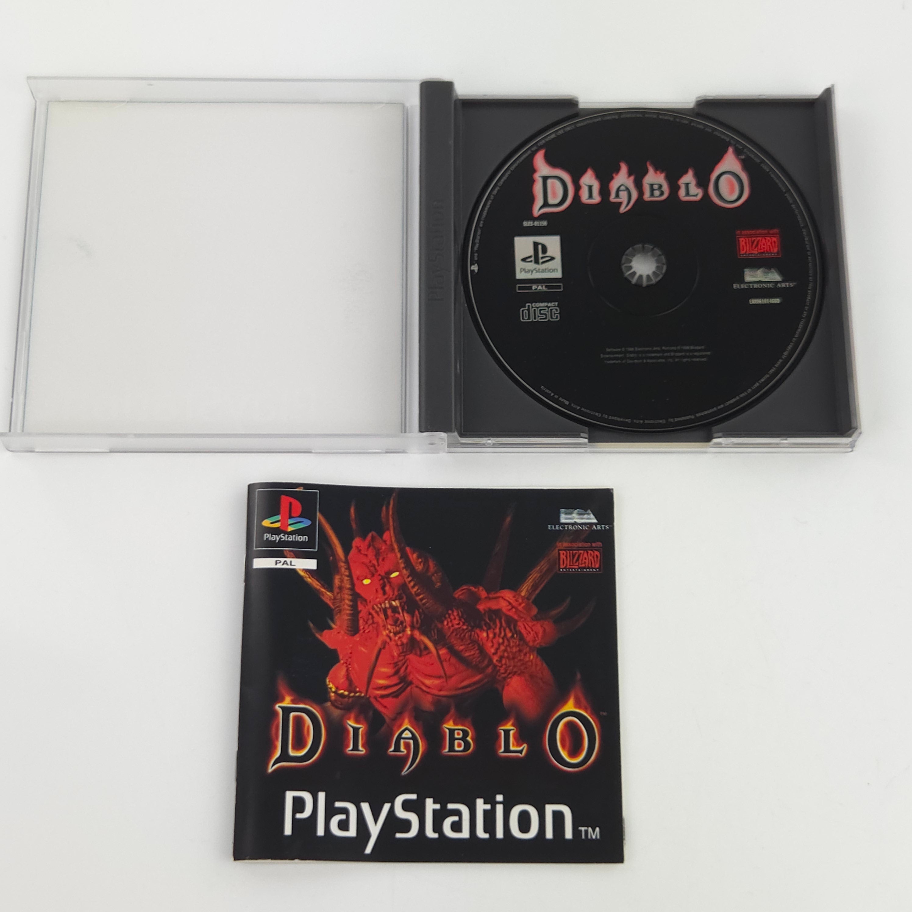 Playstation 1 Spiel Diablo PS1 OVP PAL DE Electronic Arts