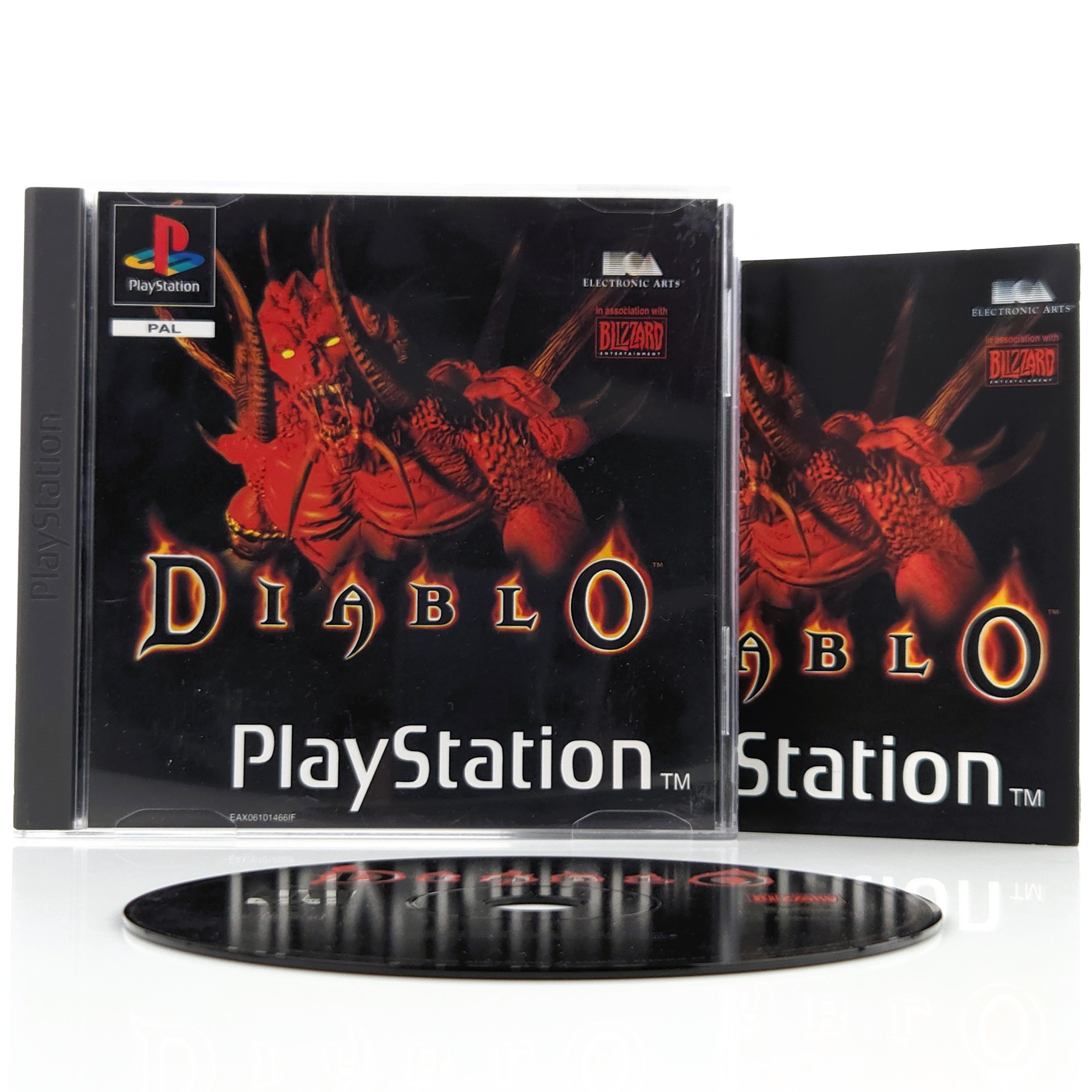 Playstation 1 Spiel Diablo PS1 OVP PAL DE Electronic Arts