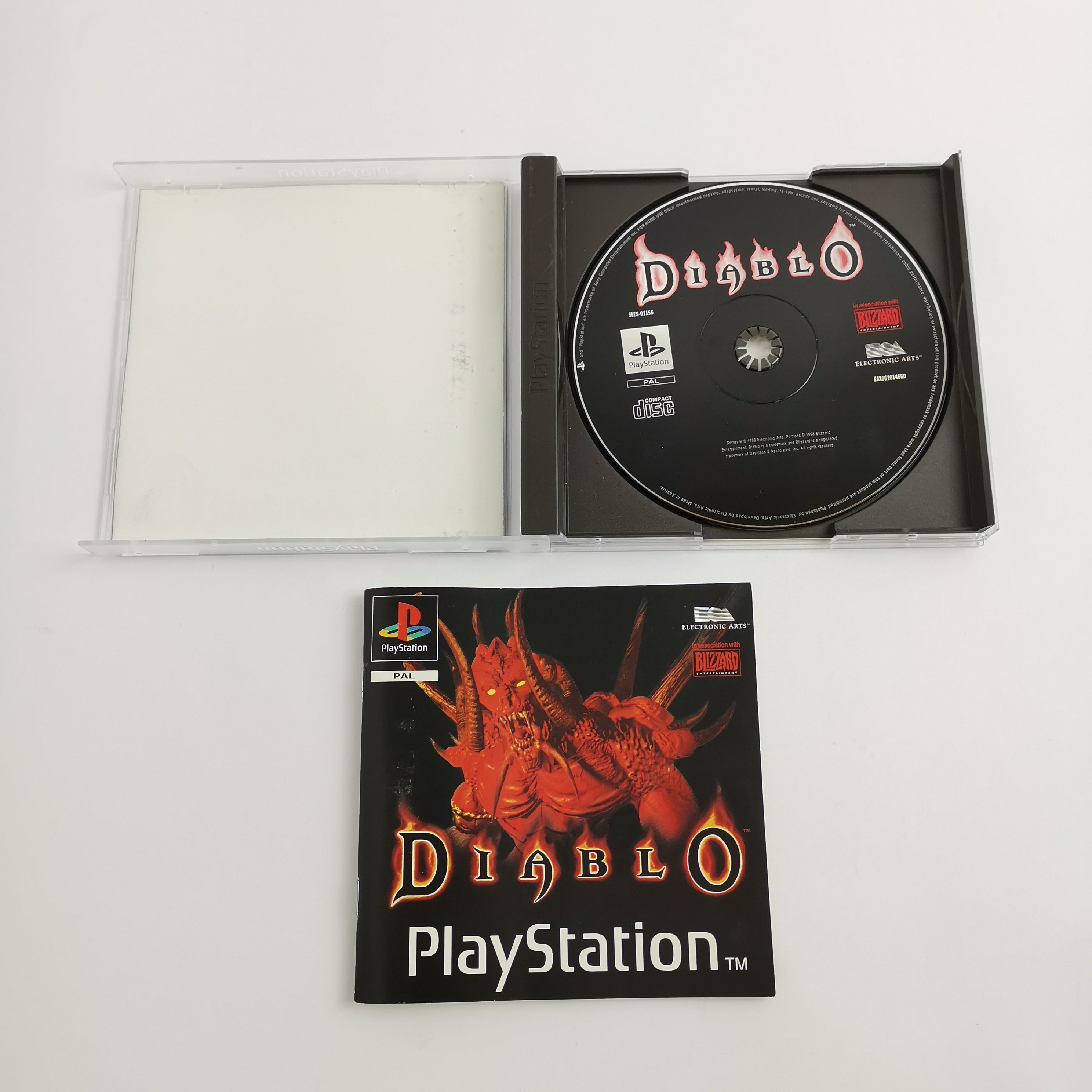 Playstation 1 Spiel – Diablo OVP PAL feinen Gebrauchsspuren