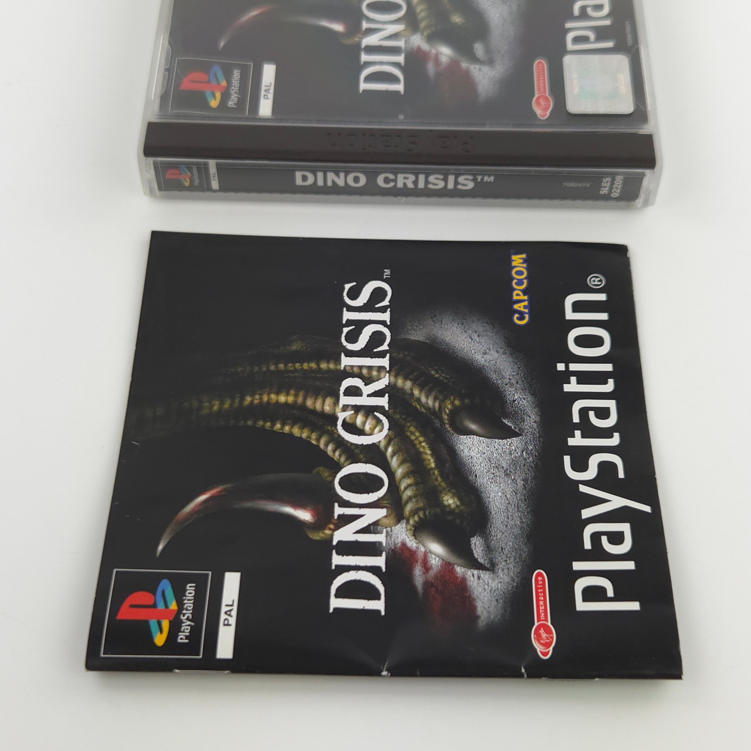 Playstation 1 Spiel – Dino Crisis (OVP Anleitung PAL)