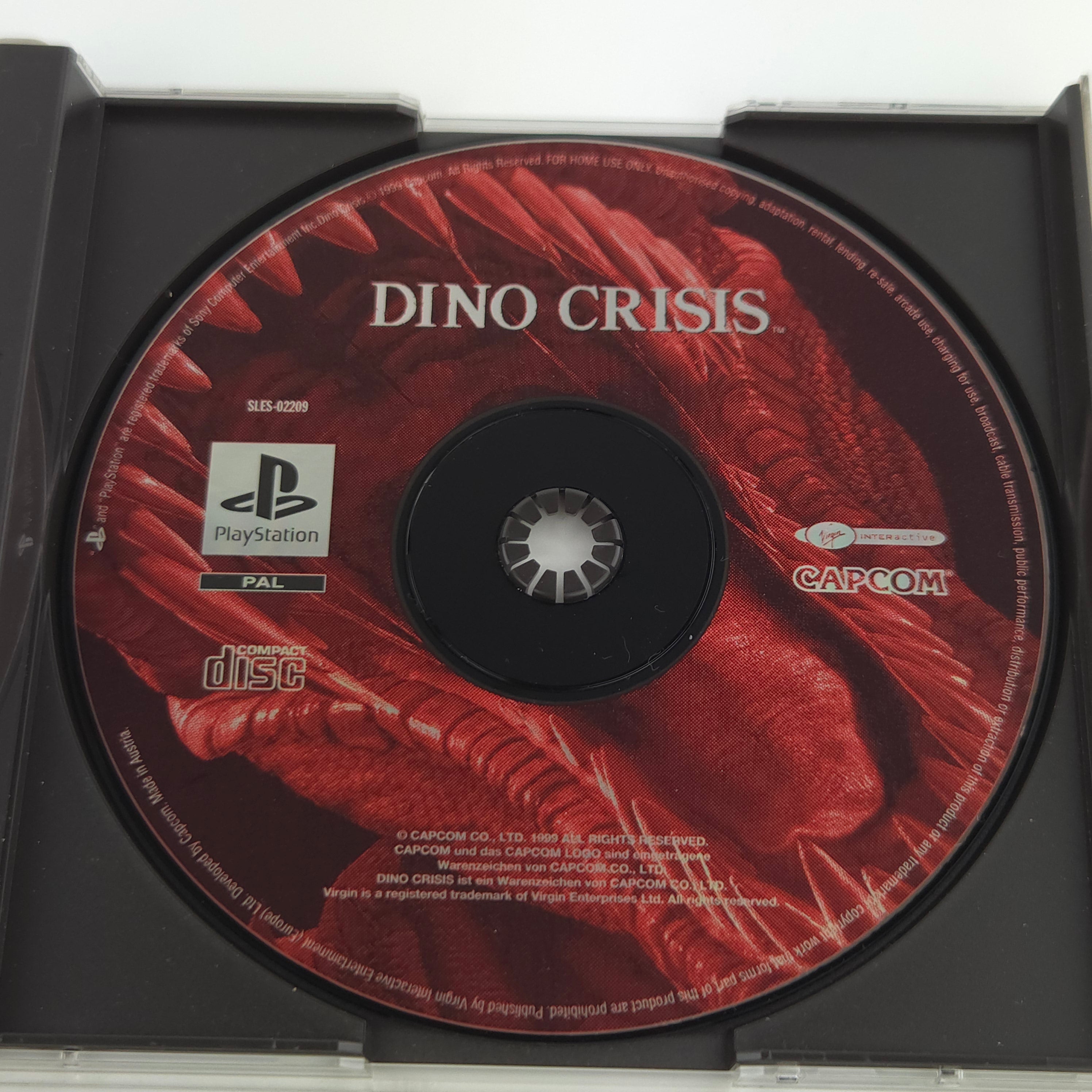 Playstation 1 Spiel – Dino Crisis (PS1 PAL OVP)