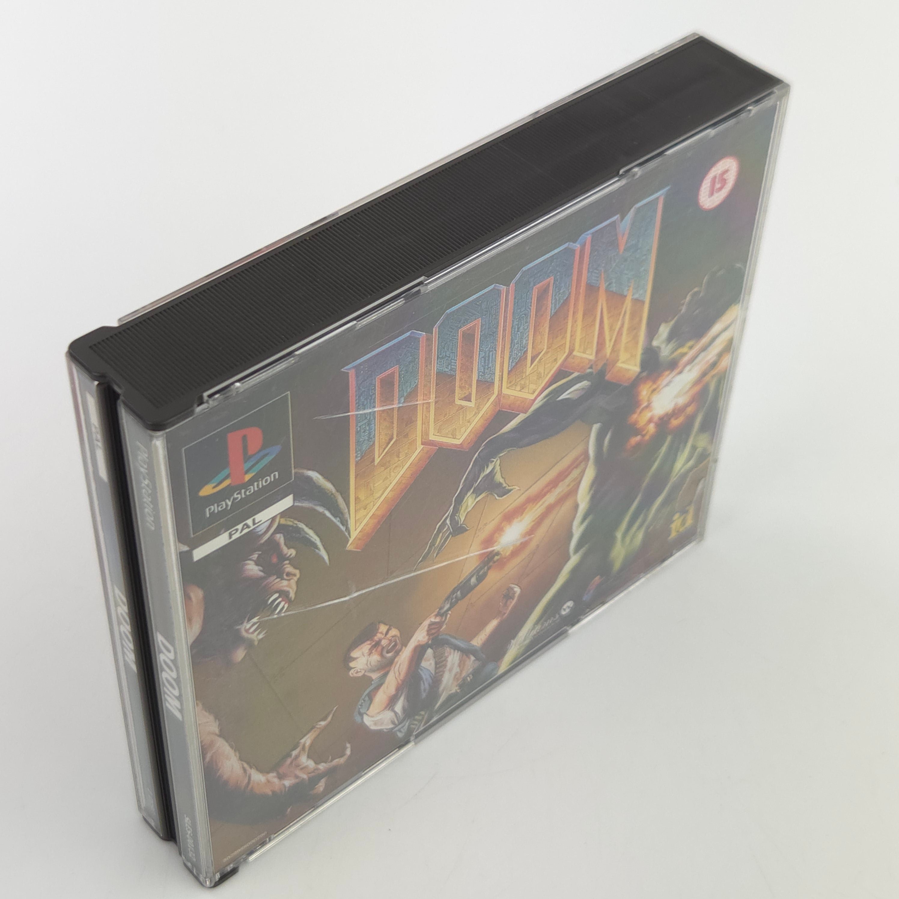 Playstation 1 Spiel DOOM PS1 Komplett OVP PAL USK18