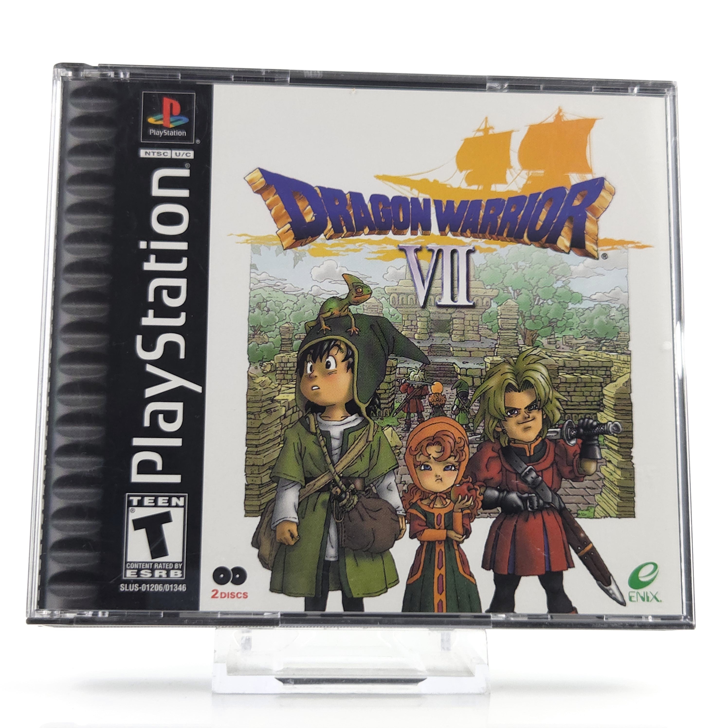 Playstation 1 Spiel – Dragon Warrior VII (NTSC-USA OVP)