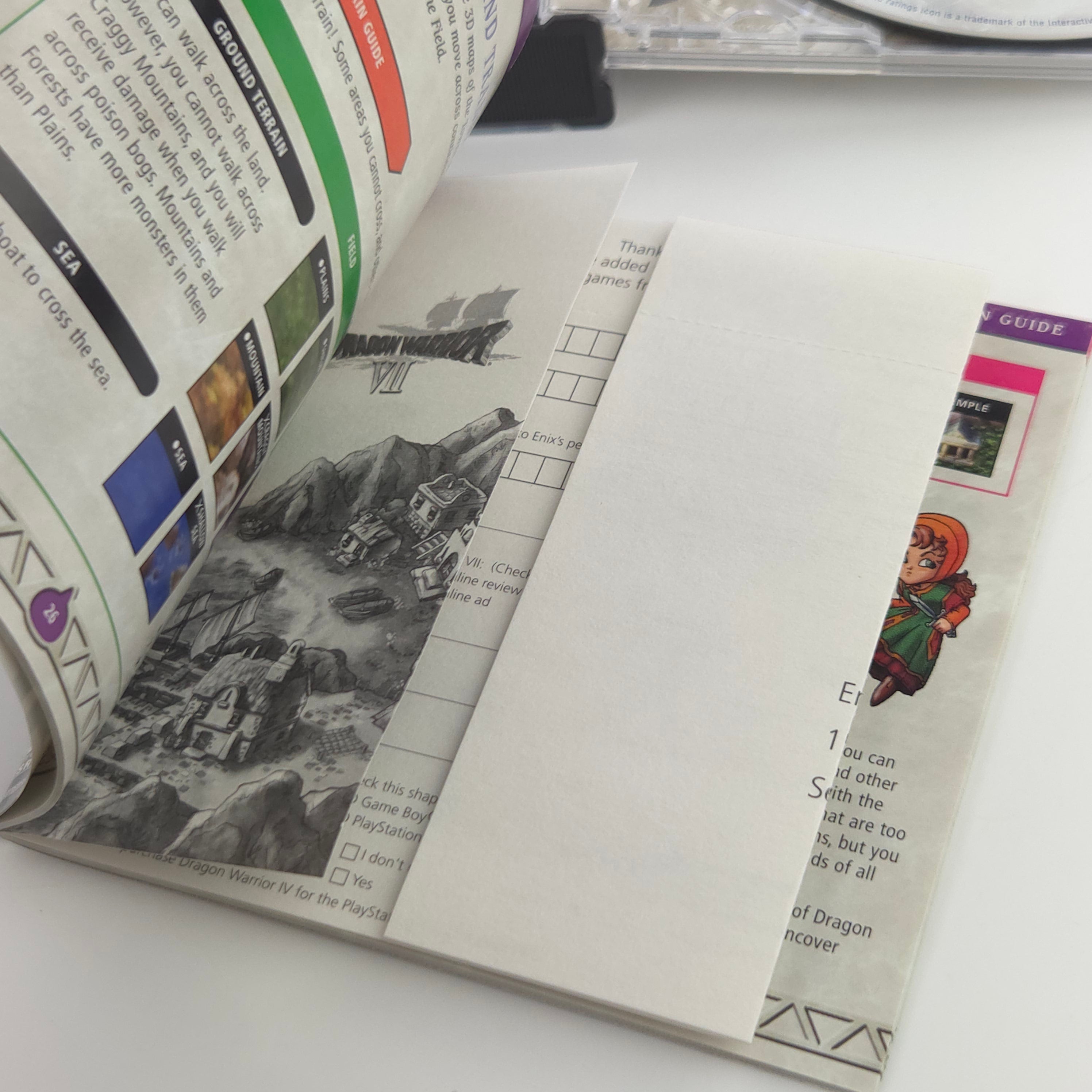 Playstation 1 Spiel – Dragon Warrior VII (NTSC-USA OVP)