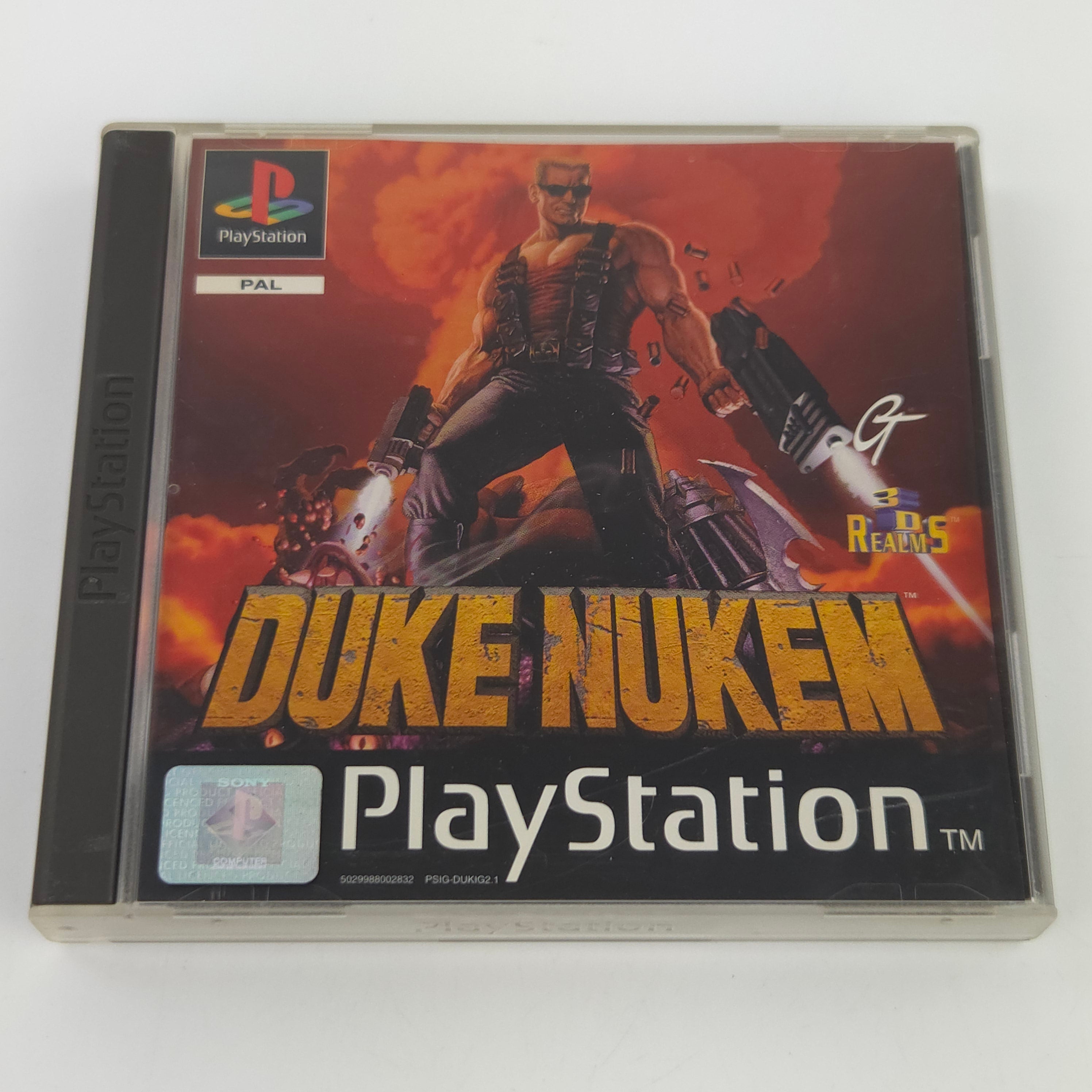Sony Playstation 1 Spiel Duke Nukem PS1 OVP PAL USK18