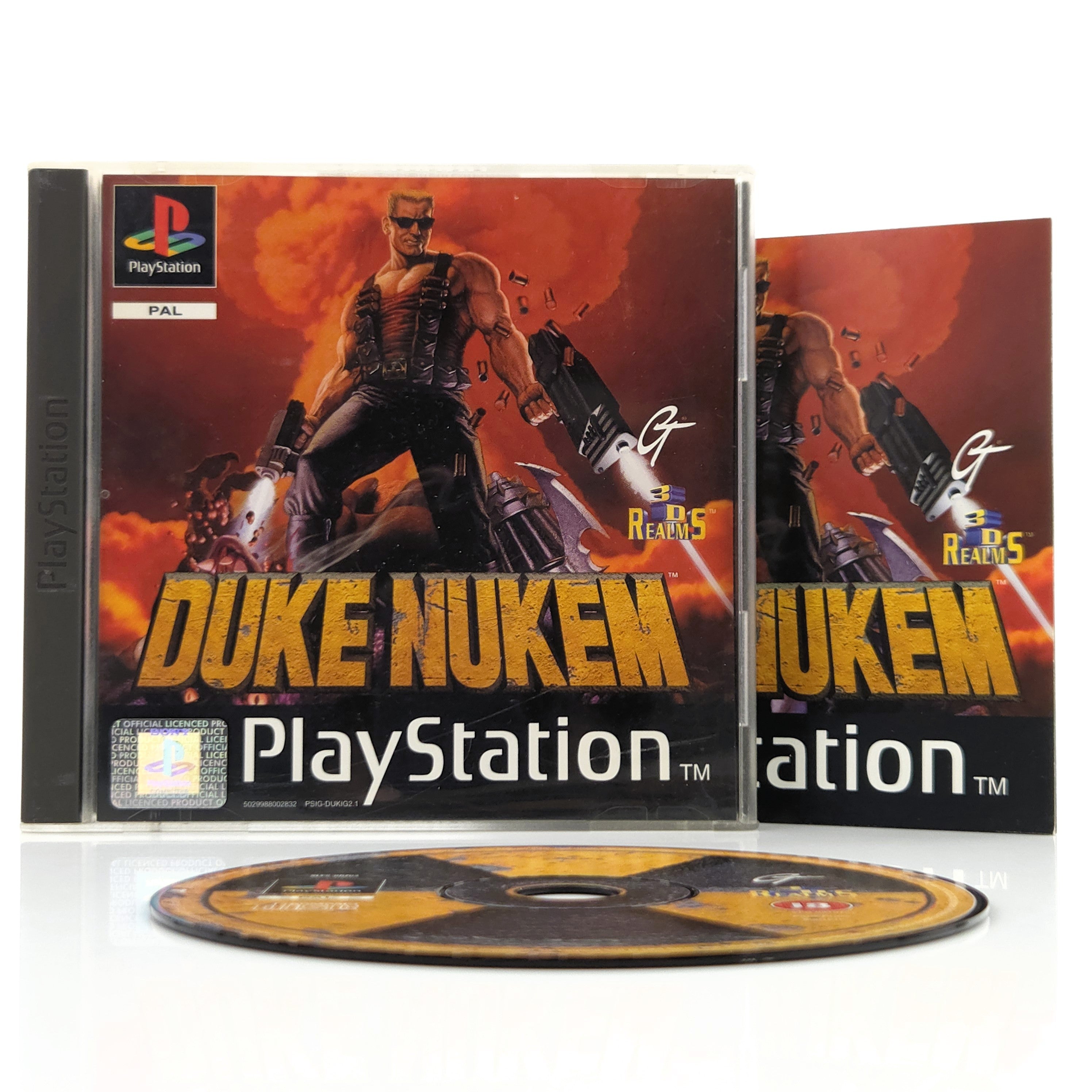 Sony Playstation 1 Spiel Duke Nukem PS1 OVP PAL USK18