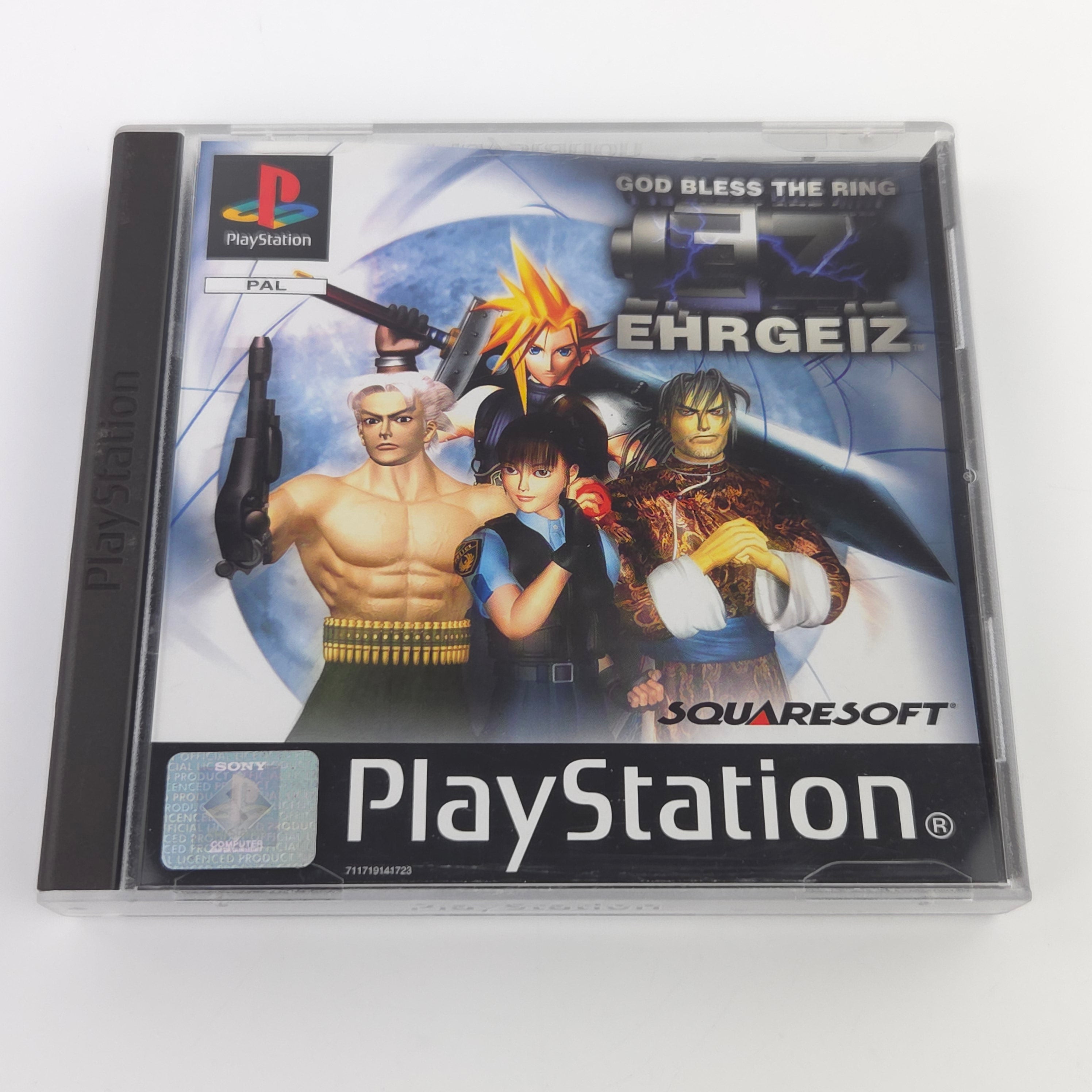 Playstation 1 Spiel – Ehrgeiz (PS1 OVP PAL)
