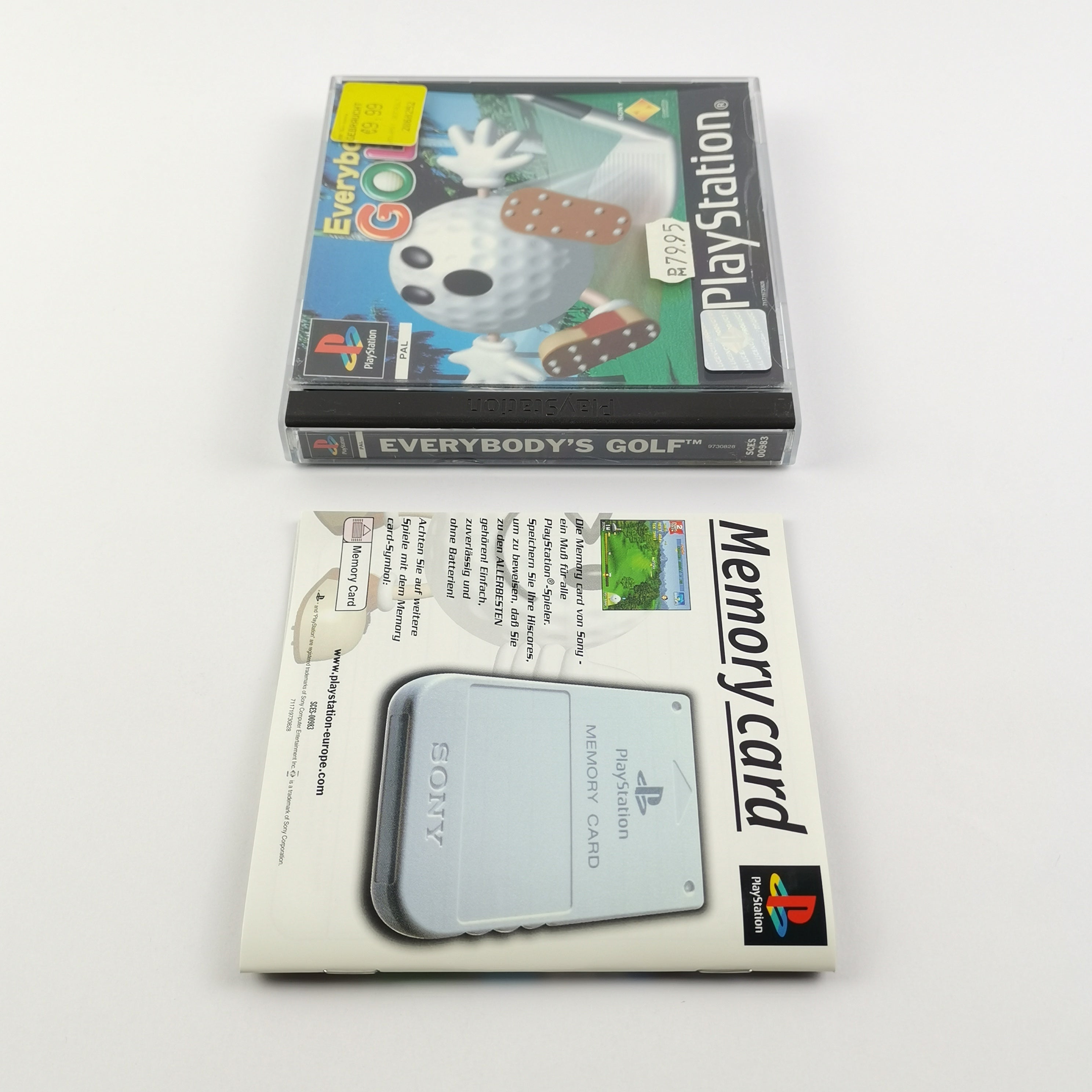 Playstation 1 Spiel – Everybodys Golf OVP PAL PS1