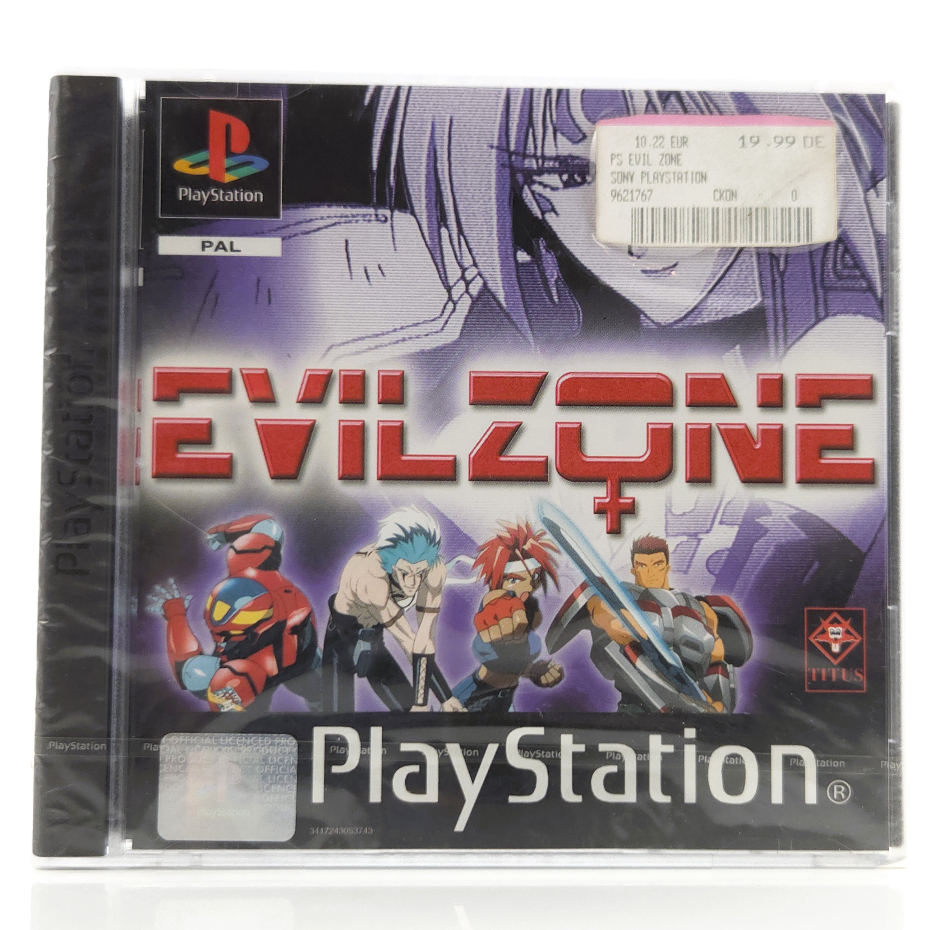 Playstation 1 Spiel – Evil Zone (PS1 PAL Neu OVP)