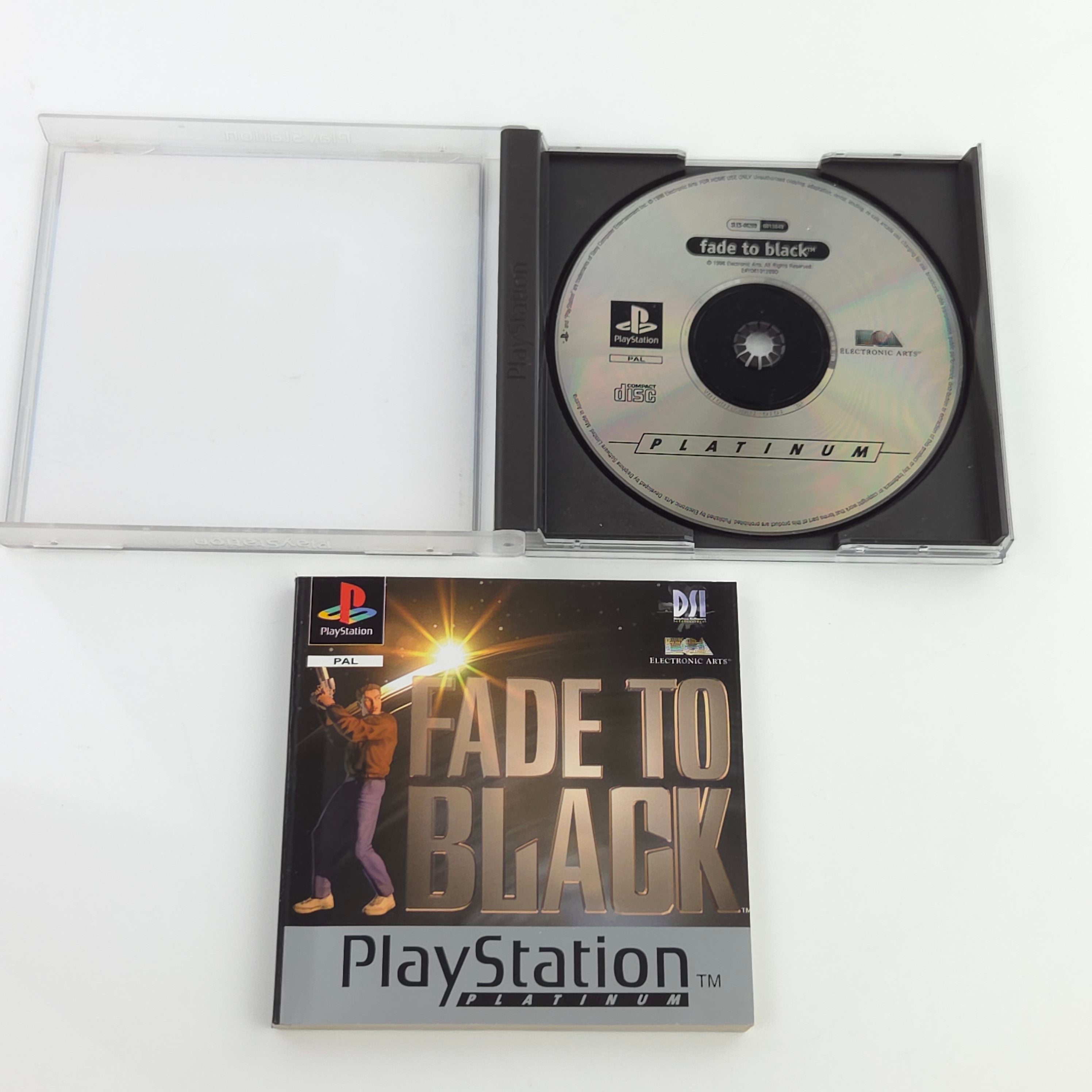 Playstation 1 Spiel – Fade to Black (PS1 PAL OVP)