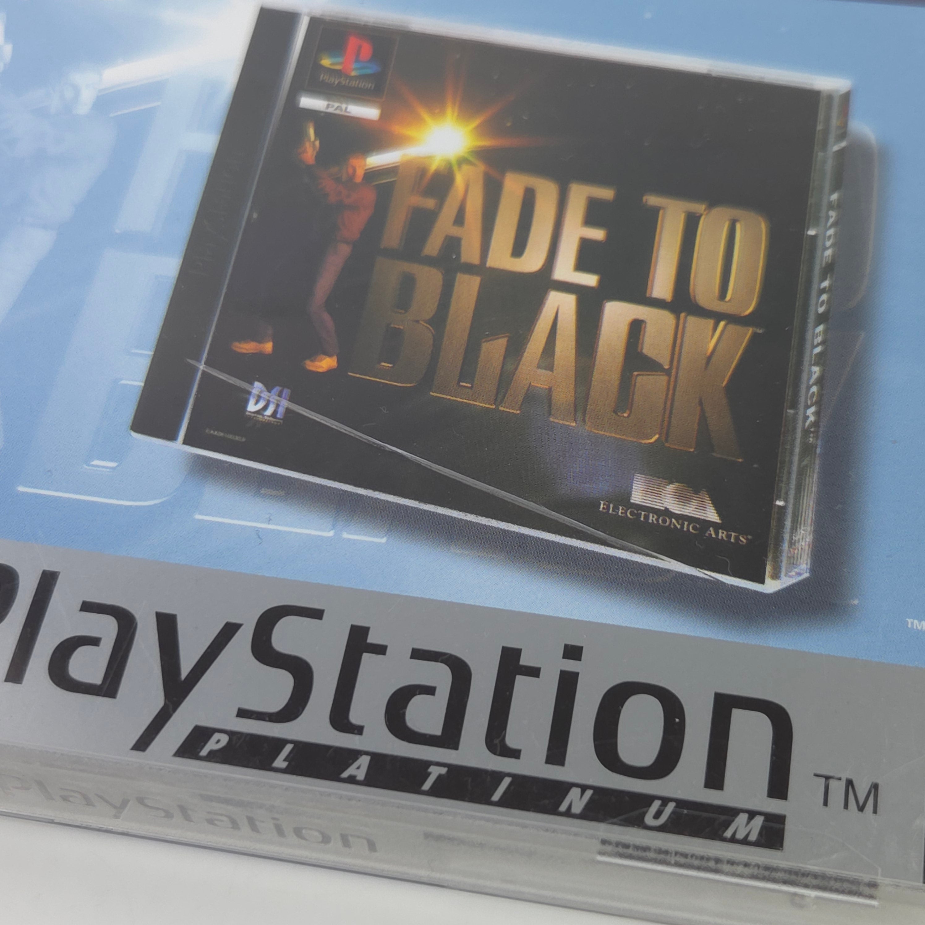 Playstation 1 Spiel – Fade to Black (PS1 PAL OVP)