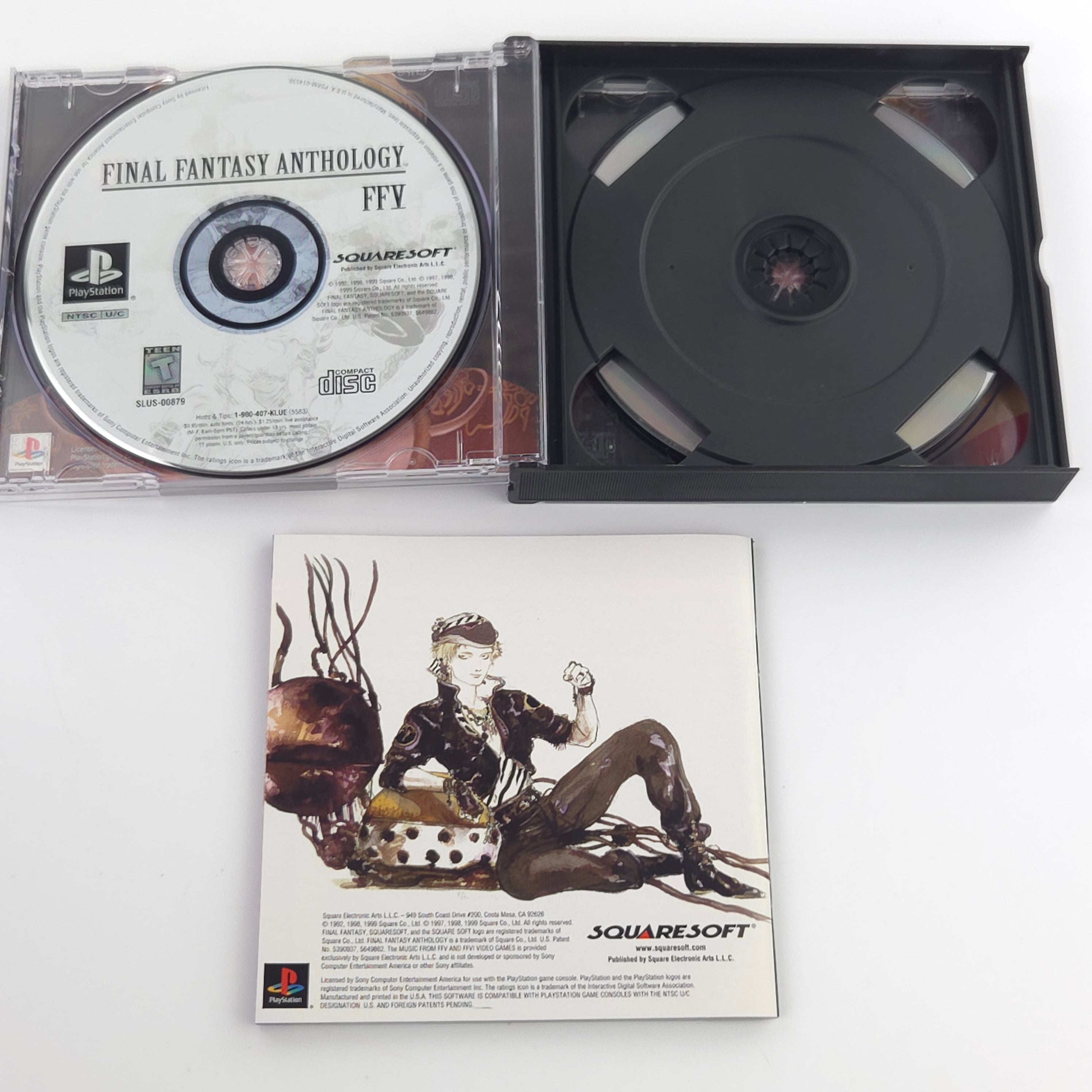 Playstation 1 Spiel – Final Fantasy Anthology OVP PS1