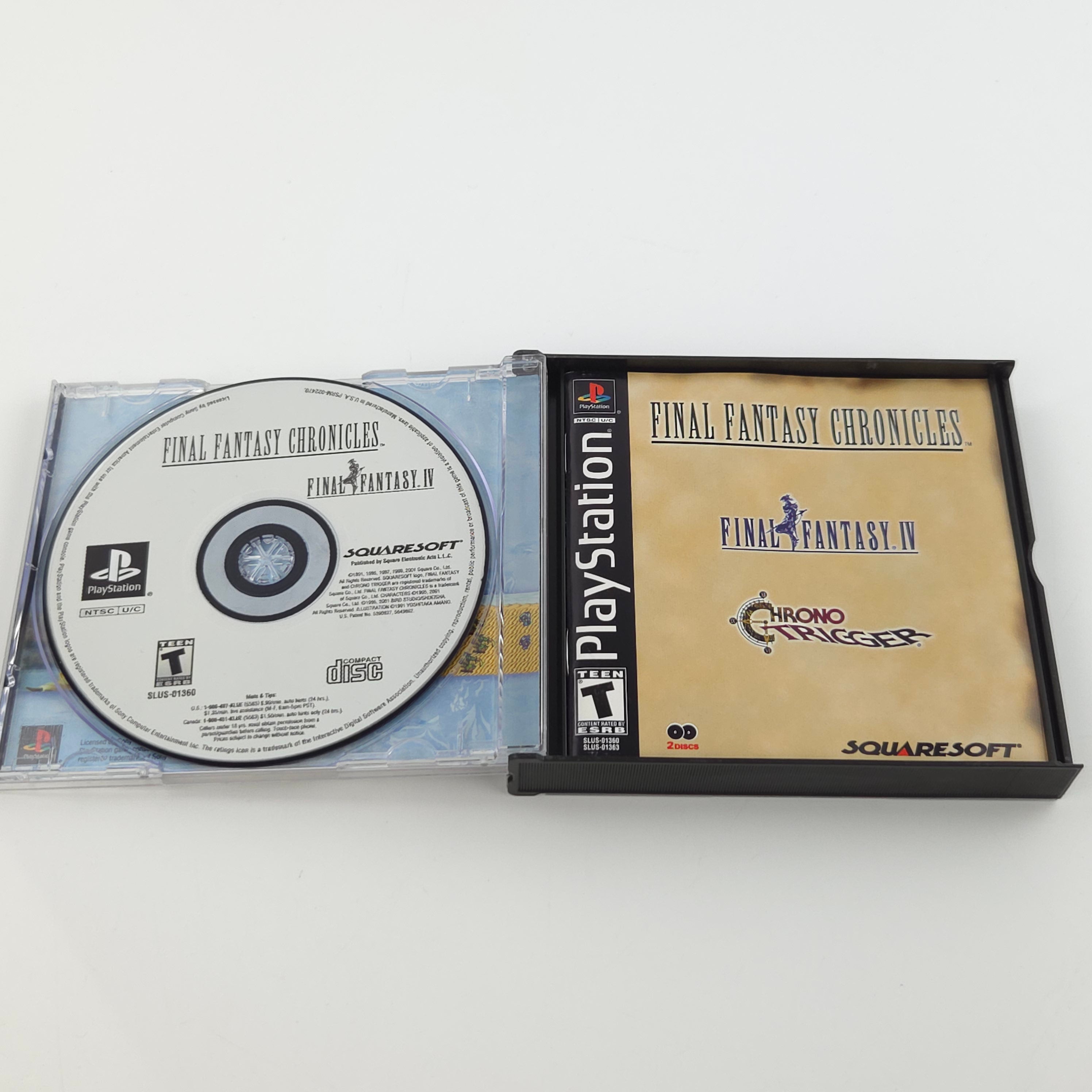 Playstation 1 Spiel – Final Fantasy Chronicles (NTSC-U/C OVP)