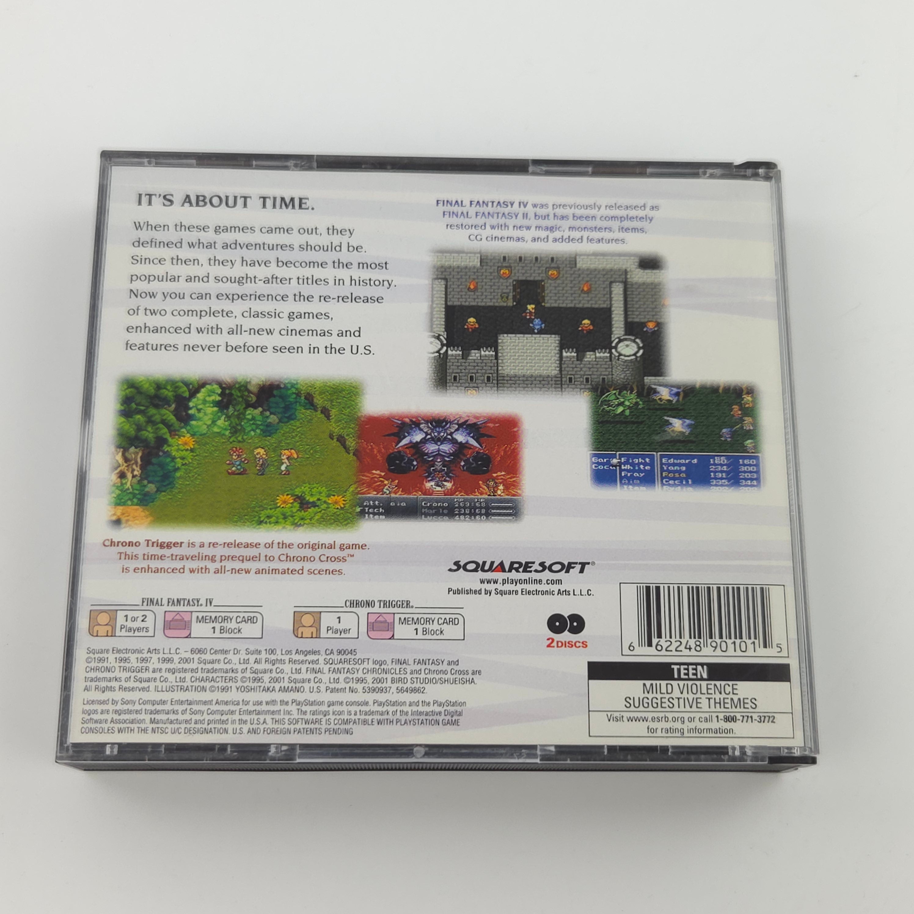 Playstation 1 Spiel – Final Fantasy Chronicles (NTSC-U/C OVP)