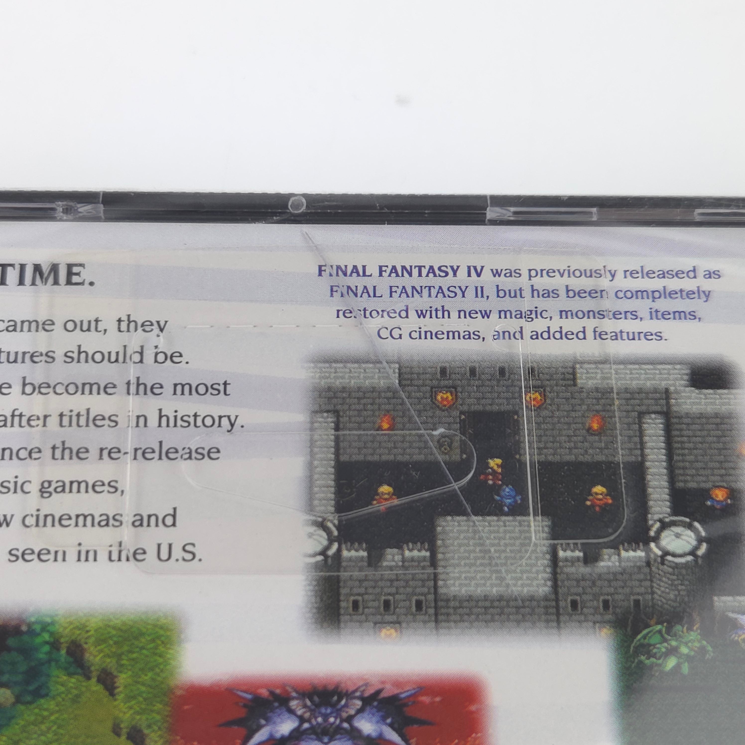 Playstation 1 Spiel – Final Fantasy Chronicles Neu NTSC USA