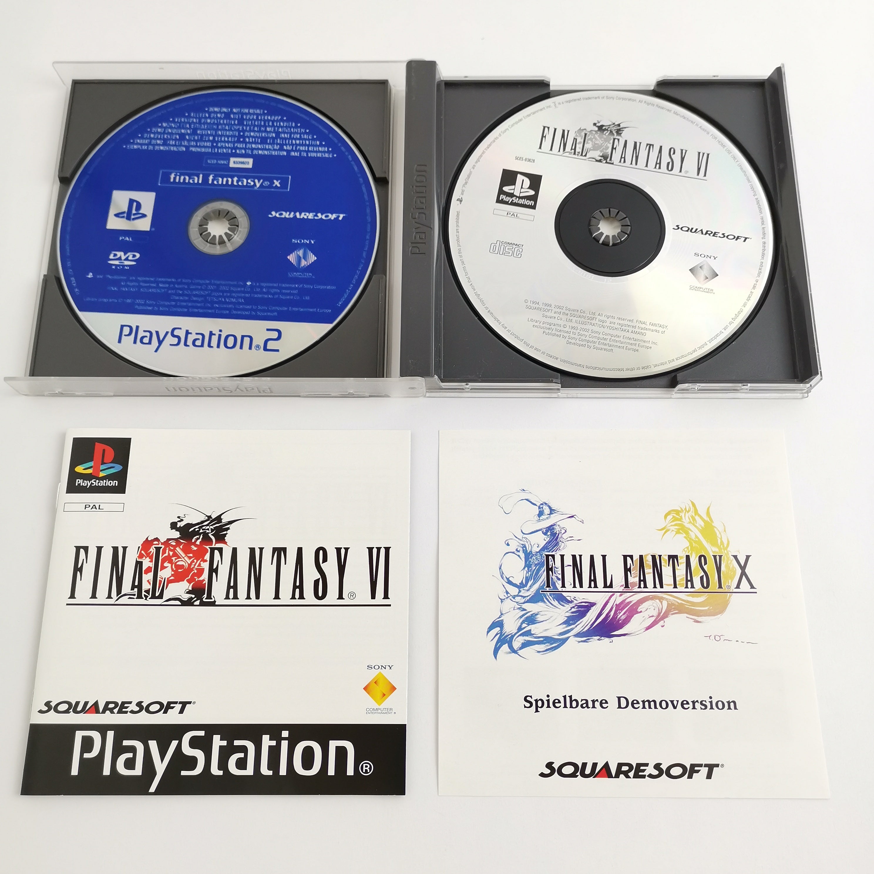 Playstation 1 Spiel – Final Fantasy VI 6 OVP PAL PS1