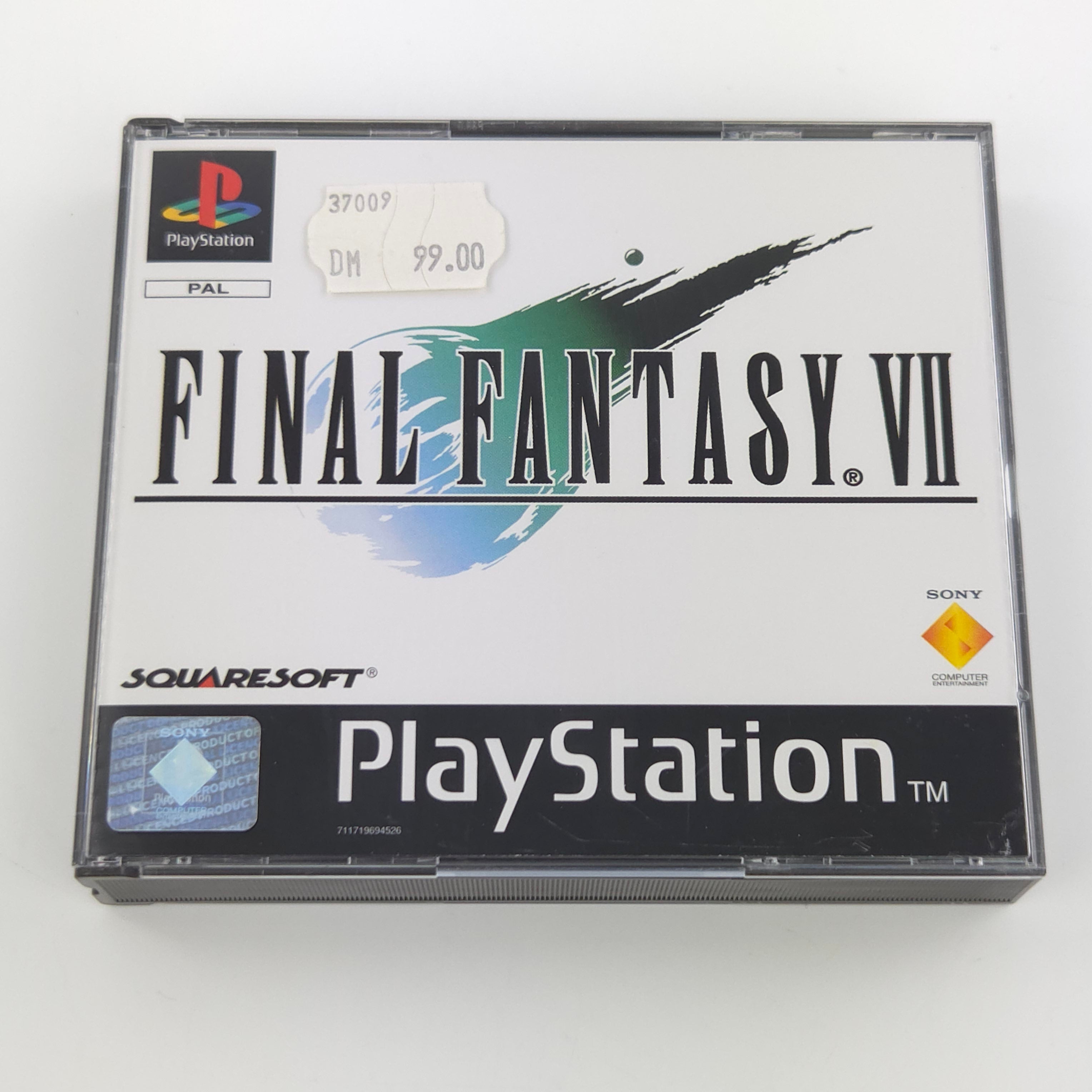 PlayStation 1 Spiel – Final Fantasy VII PS1 OVP PAL