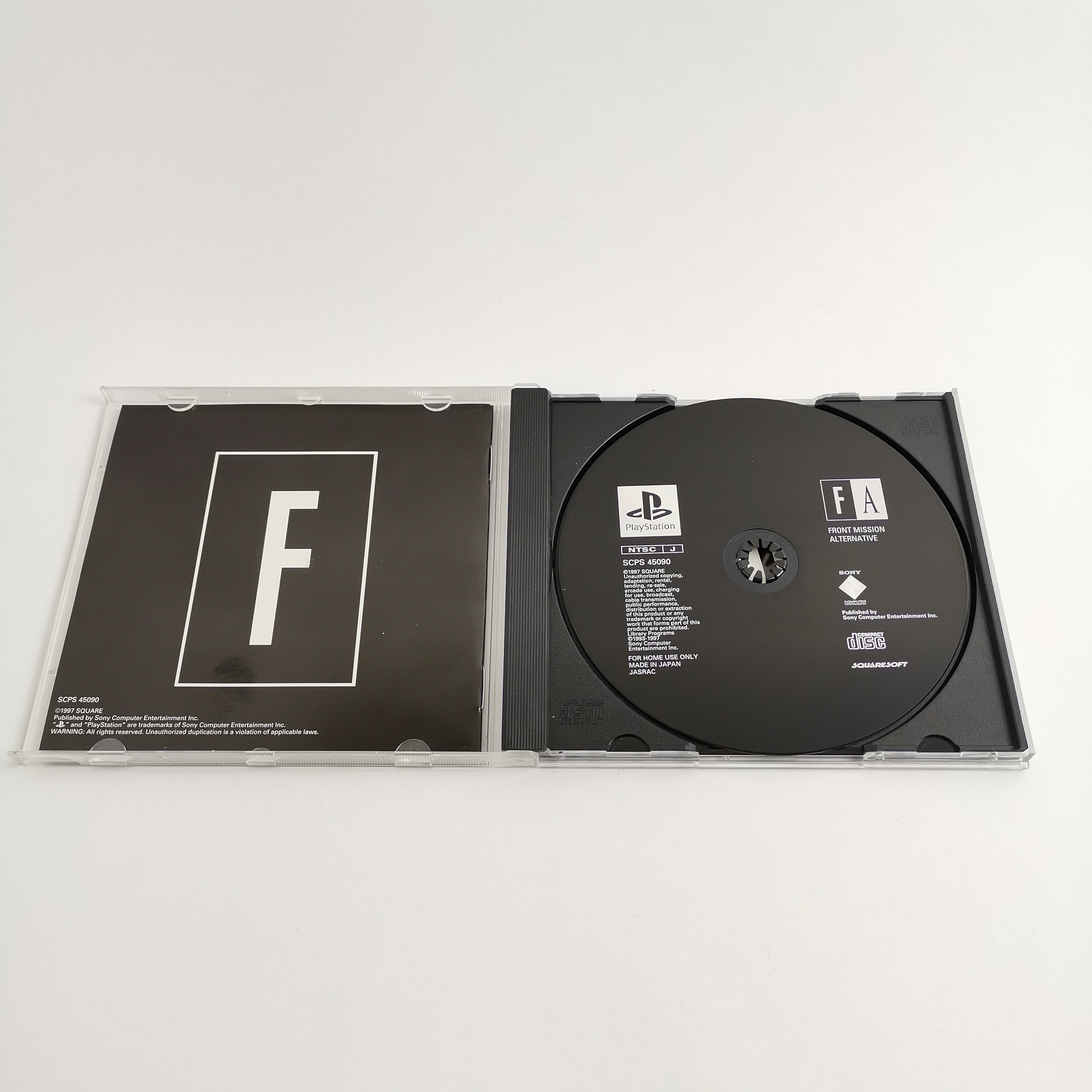 Playstation 1 Spiel – Front Mission Alternative PS1 OVP Japan